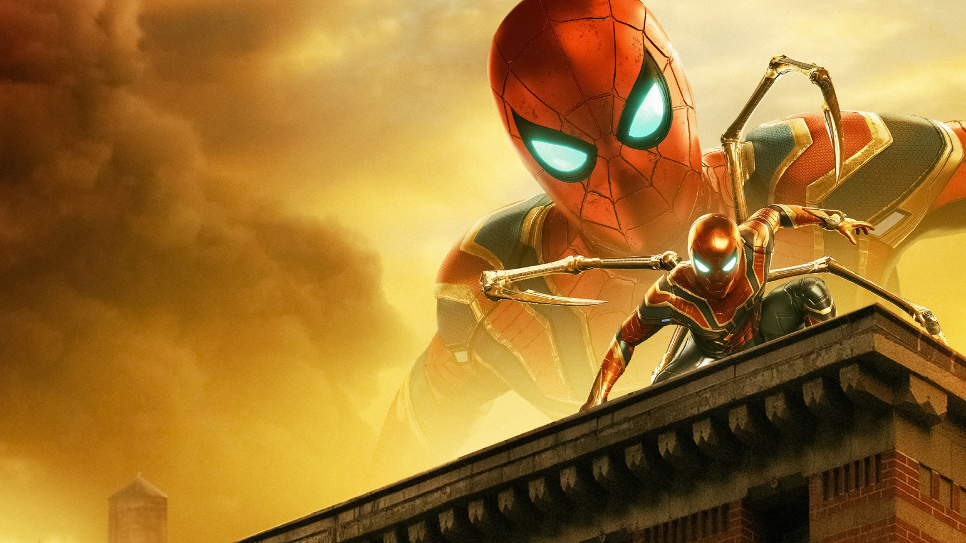 Wallpaper 4K, Iron Spider, Spiderman