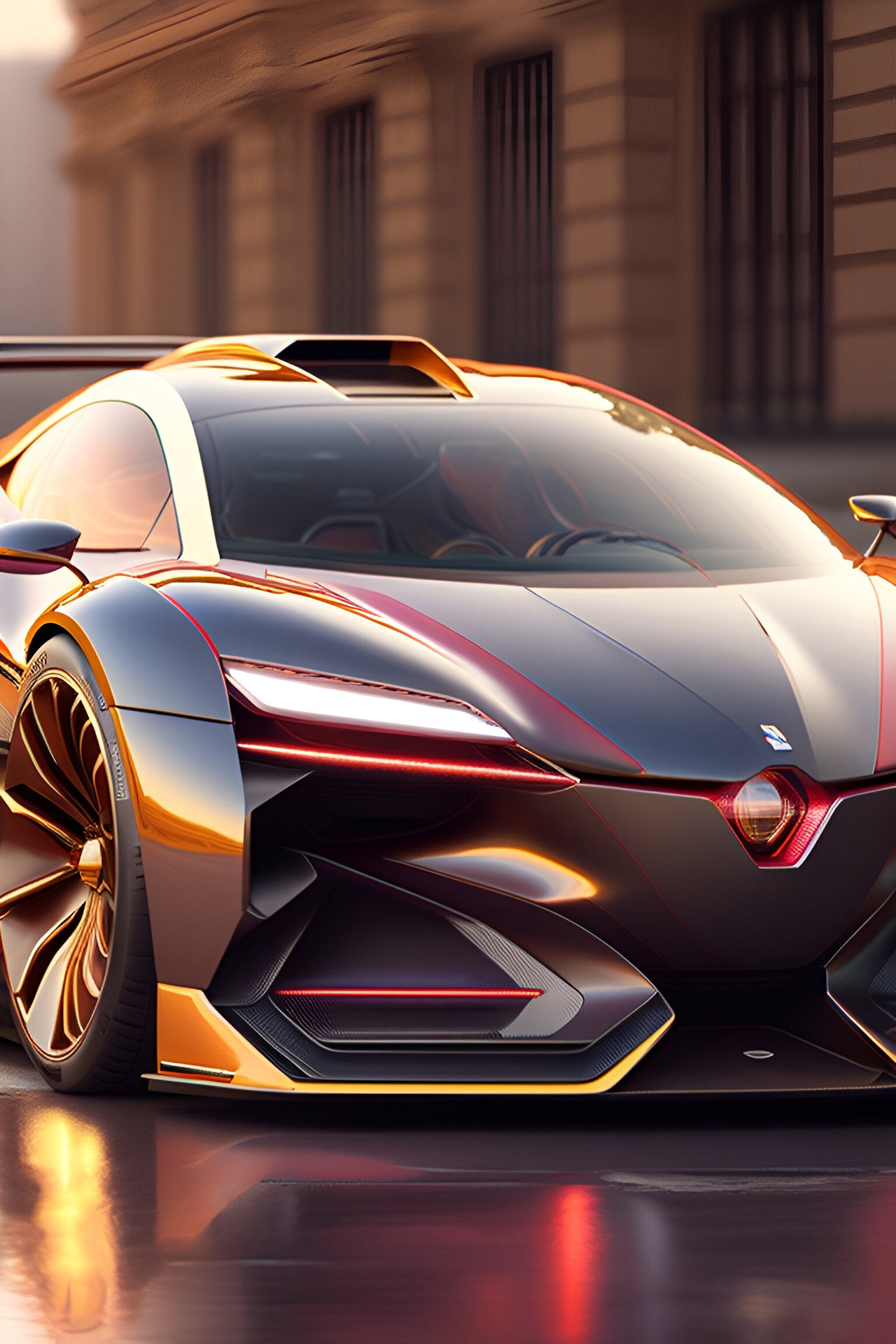 Mobile Phone Wallpaper Future Car