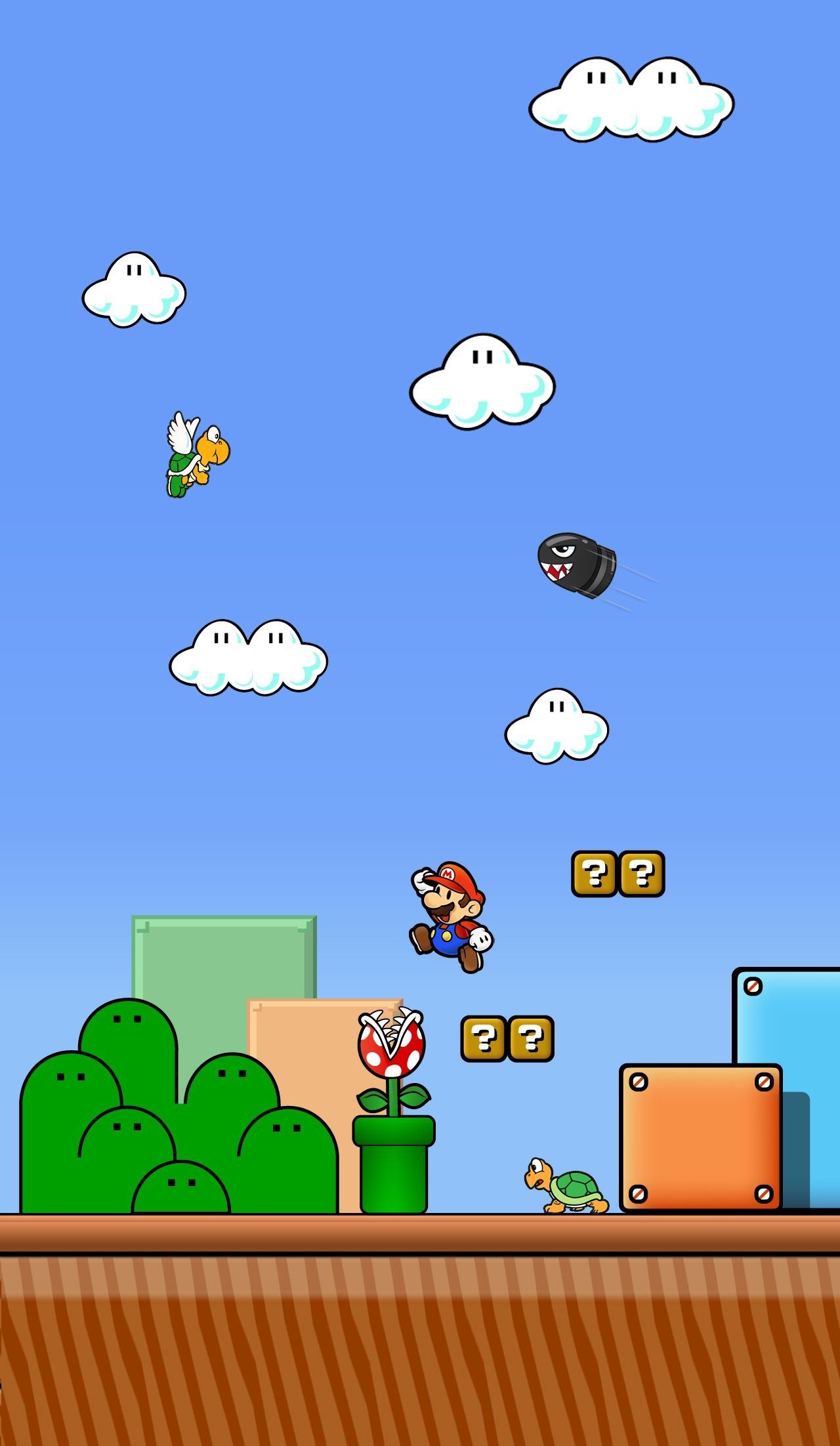 Mario Bros. Wallpaper