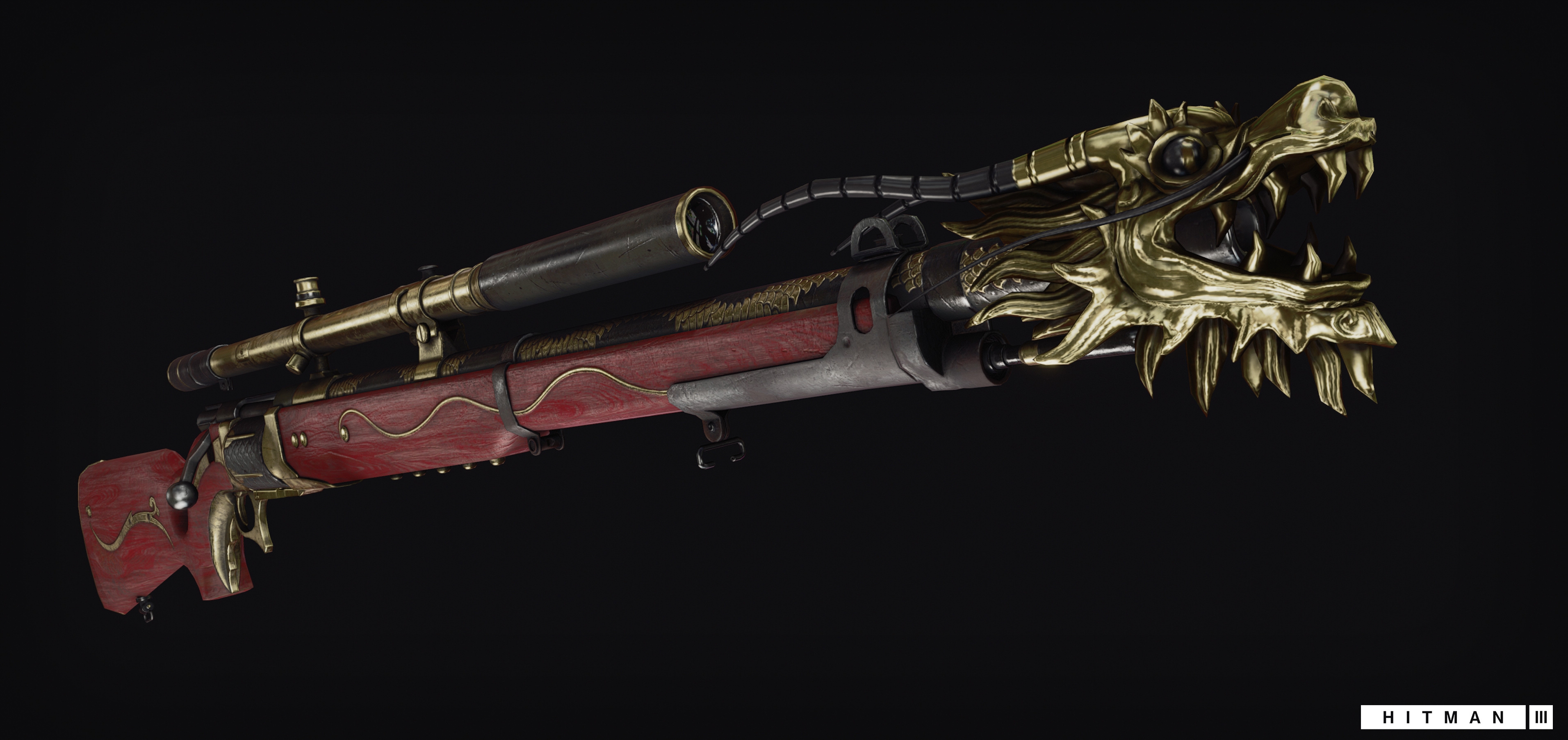 Dragon Sniper Rifle HD Wallpaper