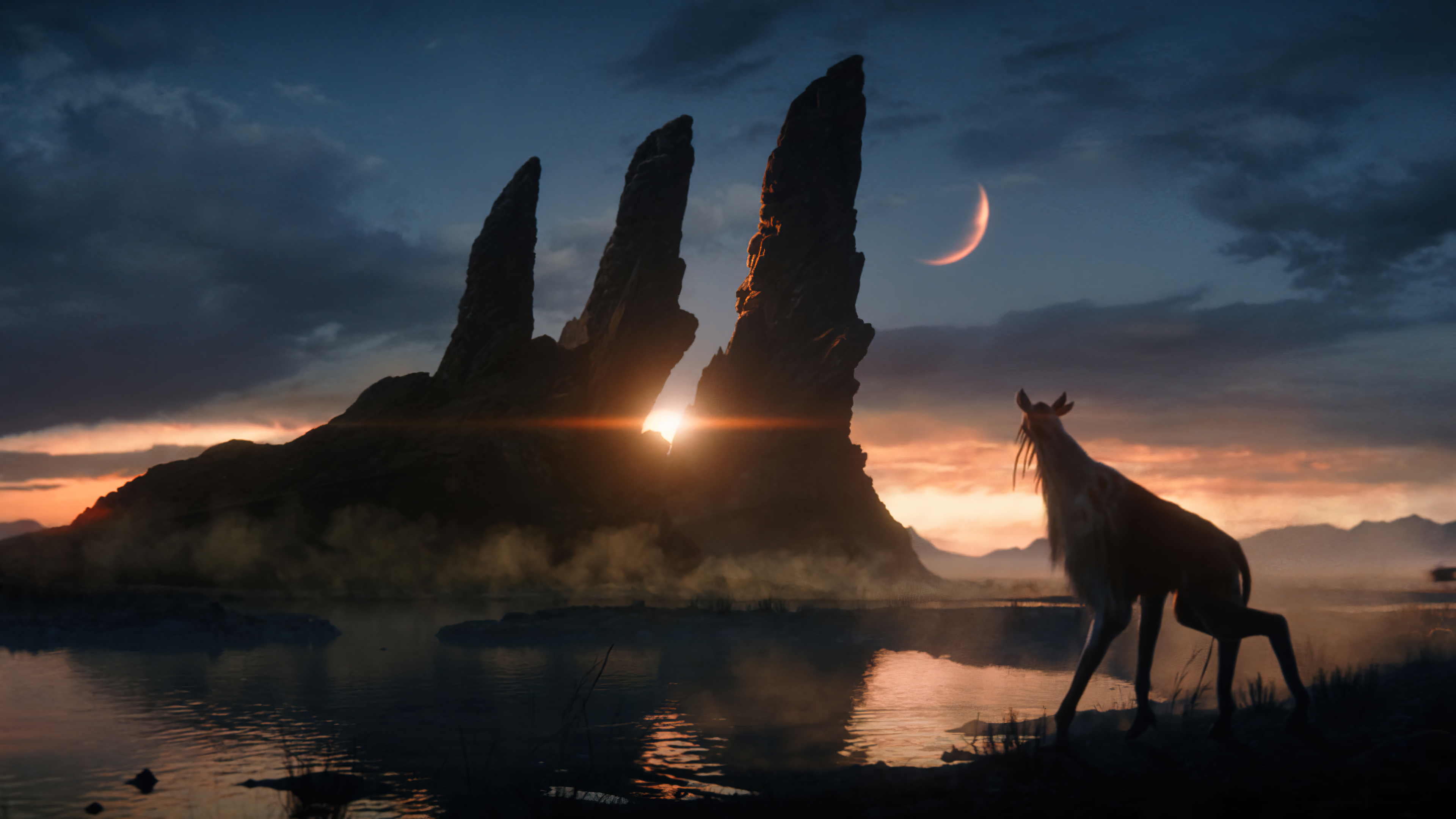 Star Wars Eclipse Wallpaper 4K PC