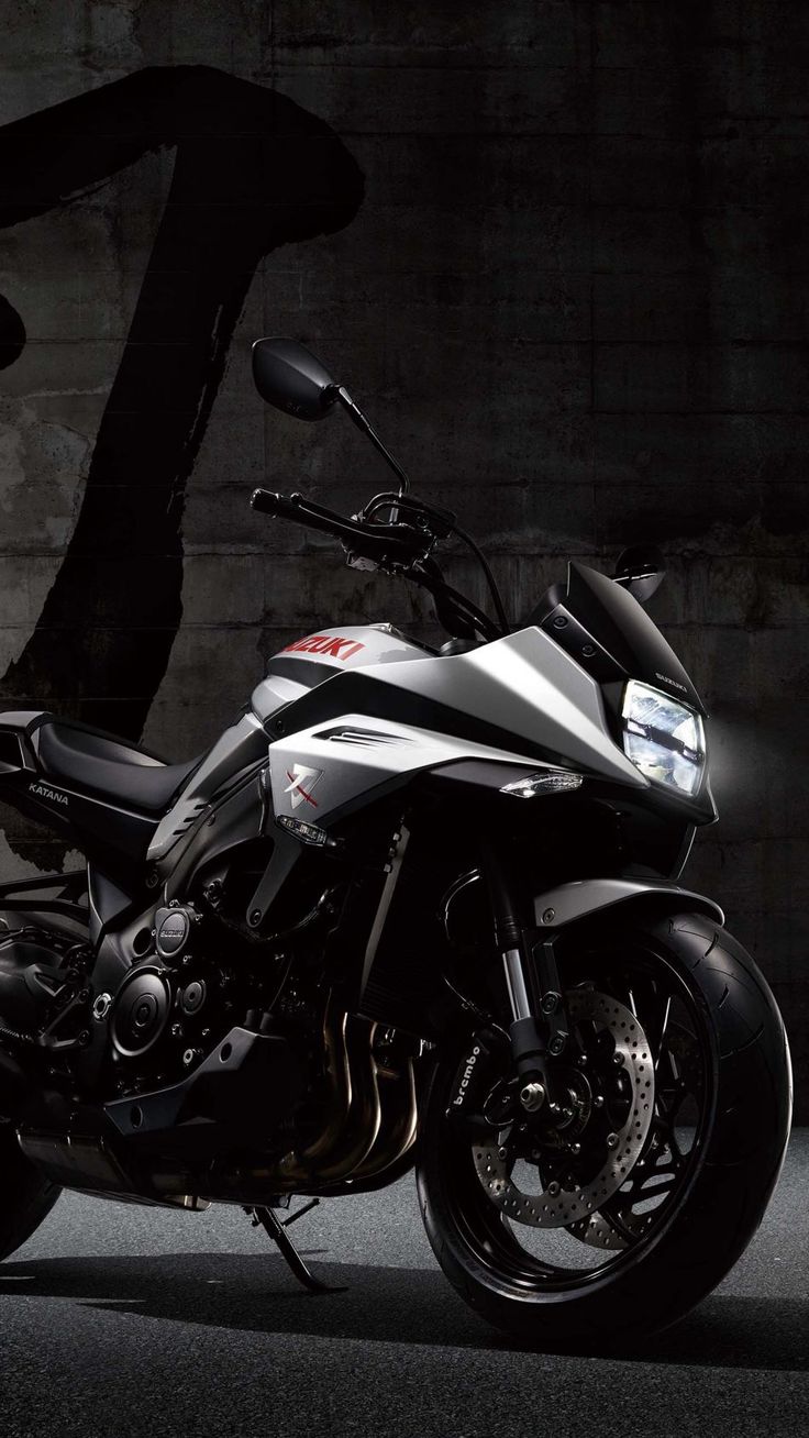 Suzuki Katana Sports Bike 4K Ultra HD Mobile Wallpaper for iPhone & Android