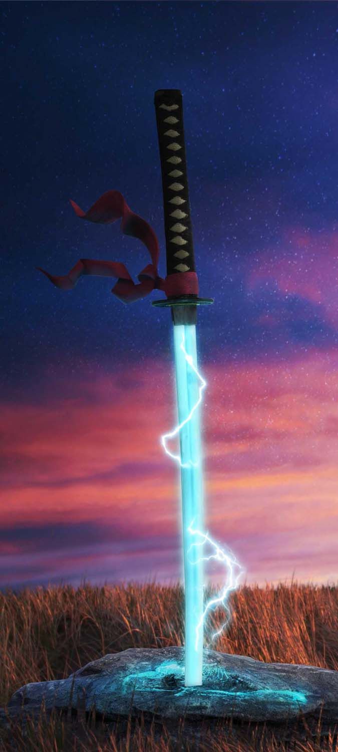 Lightning Blade iPhone Wallpaper HD