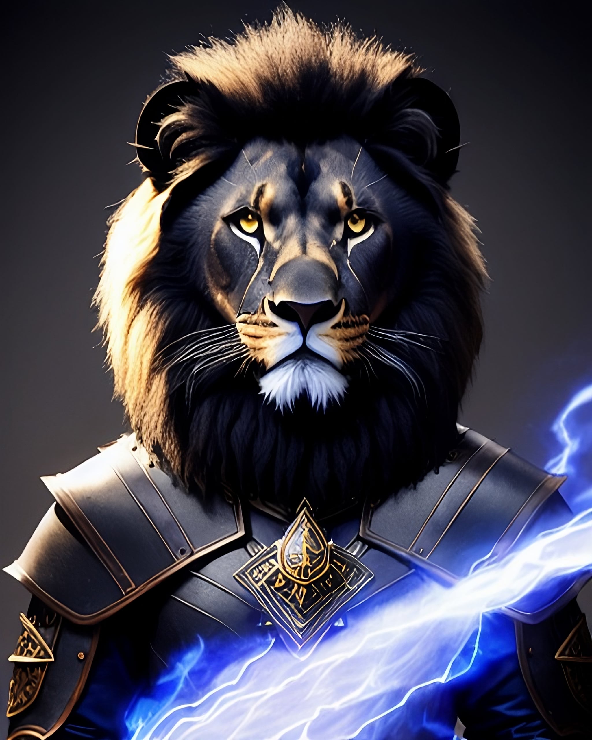 Arcane Black Lion