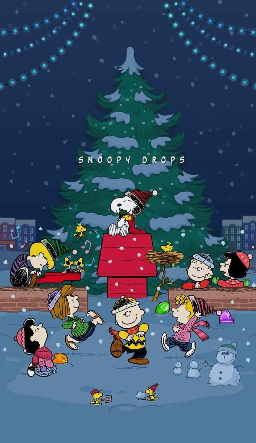 Peanuts Christmas Wallpaper
