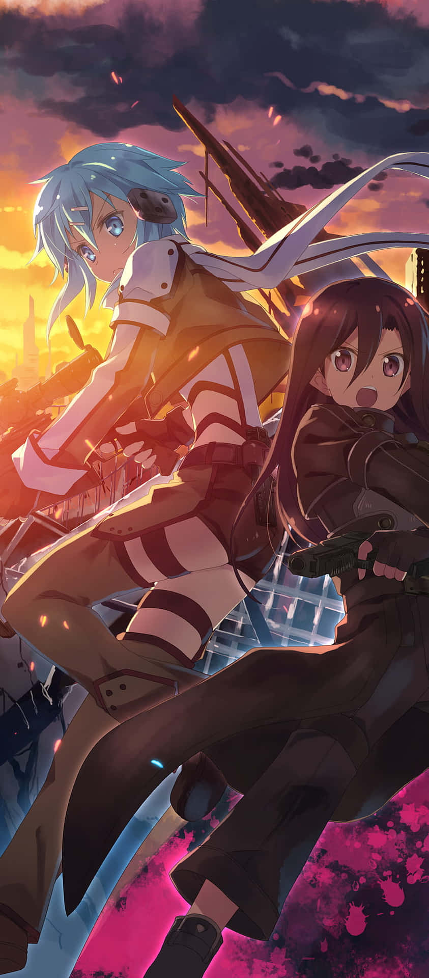 Sword Art Online iPhone Wallpaper