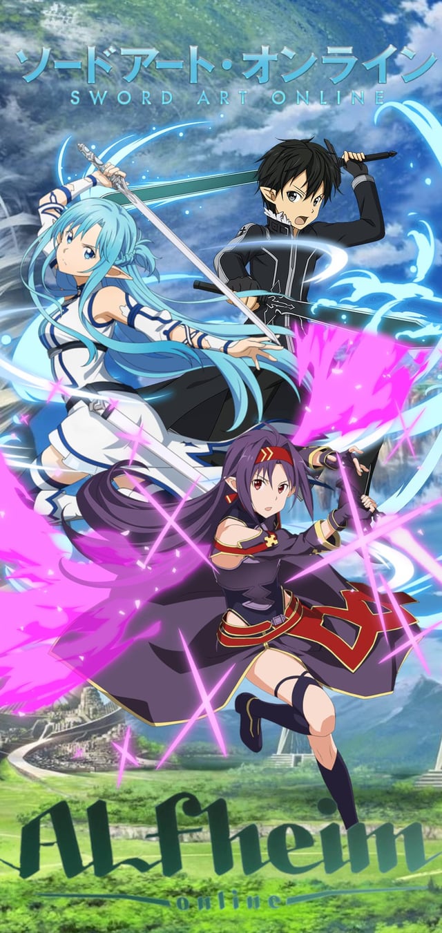 Rosario arc SAO Phone Wallpaper