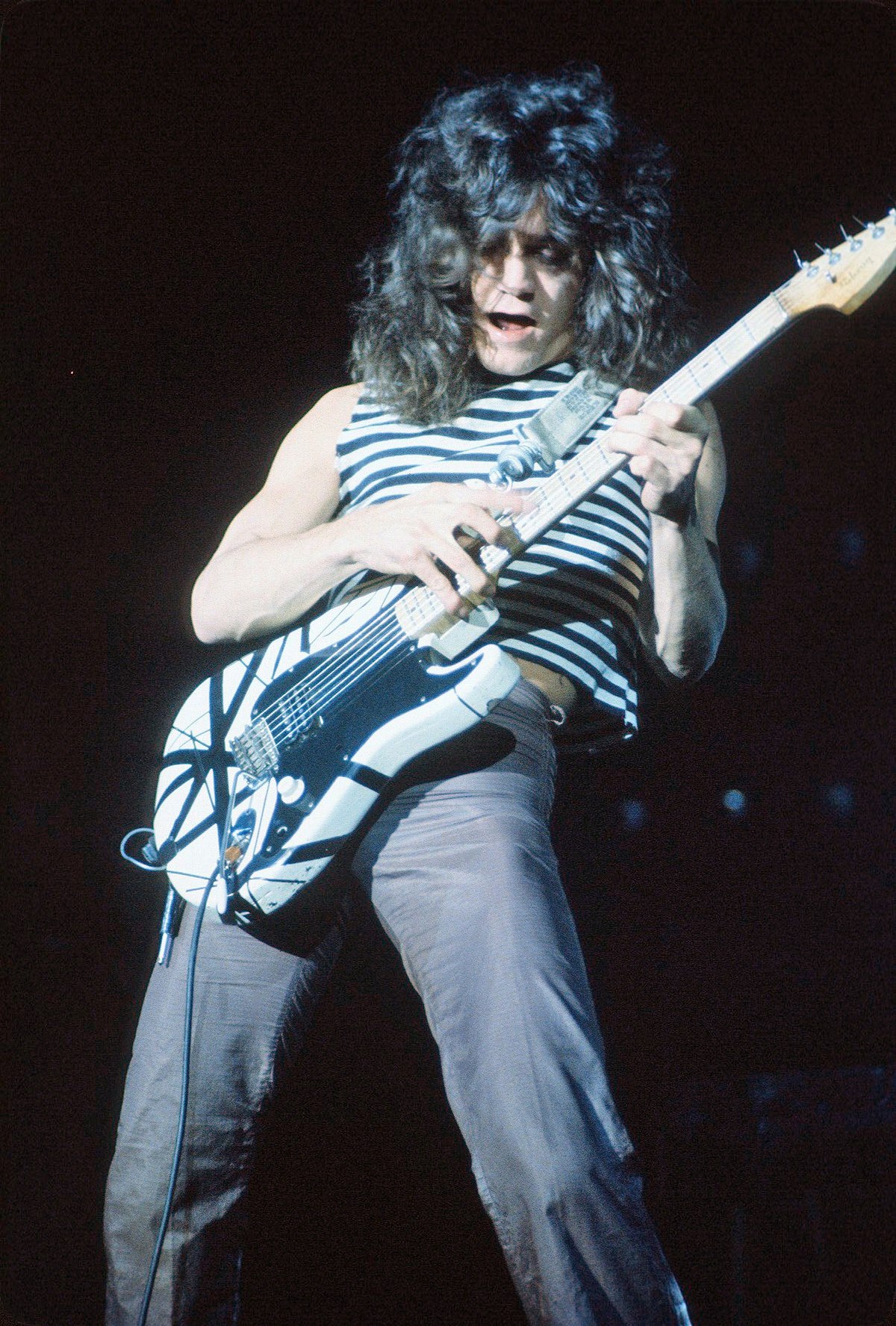 Eddie Van Halen at the New Haven