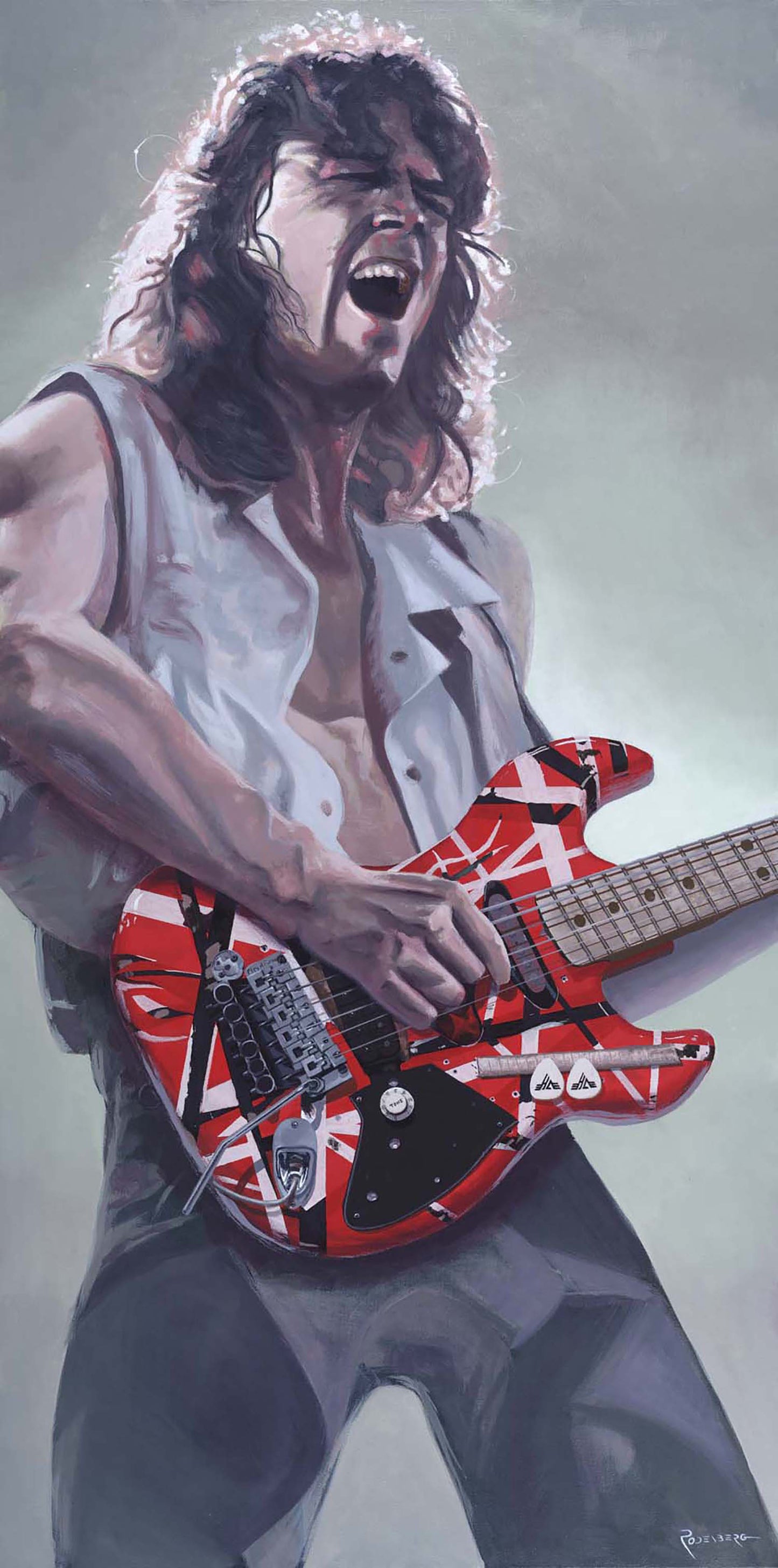 Eddie Van Halen painting