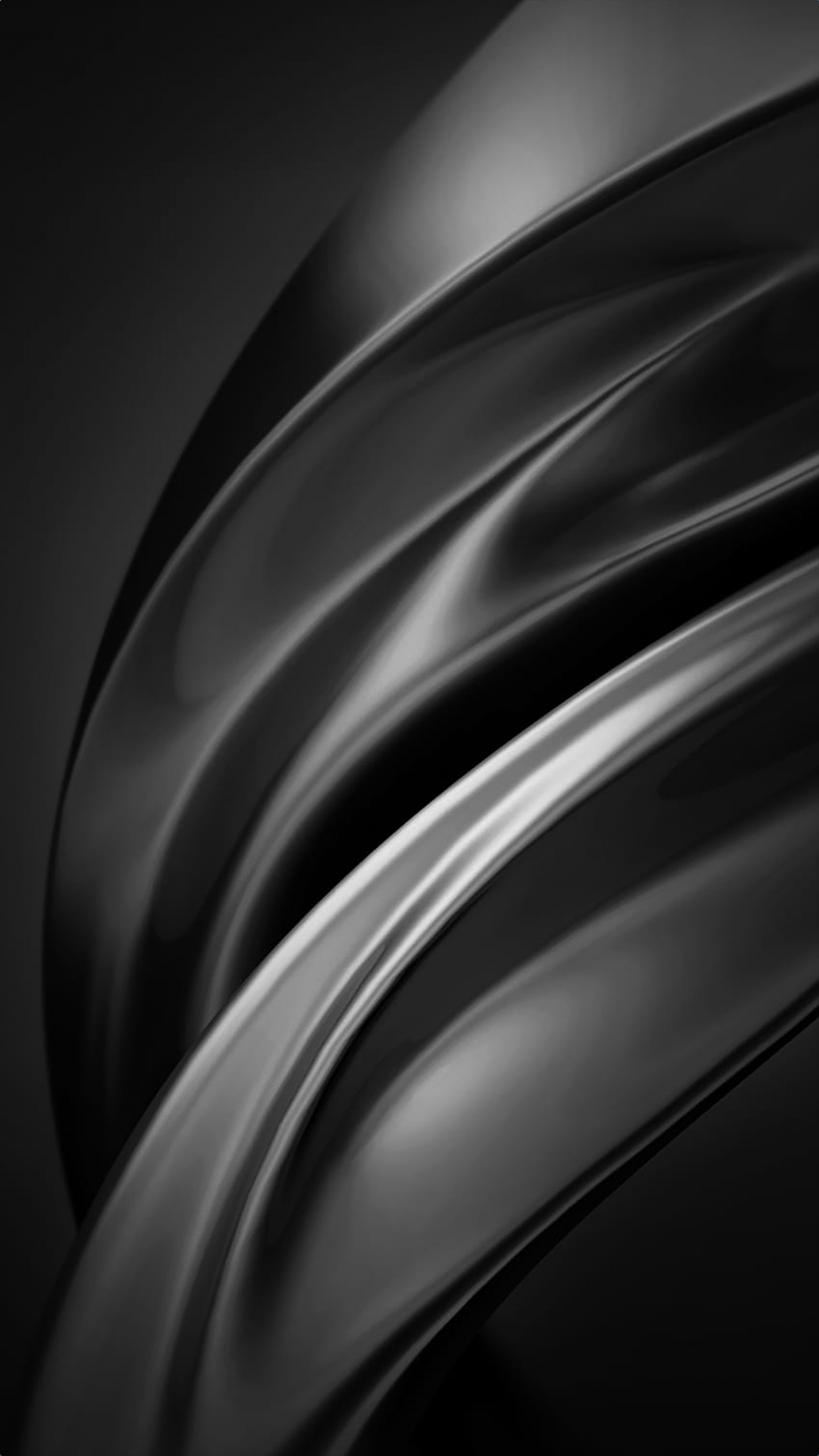 Dark Swirly Abstract Spiral Flow