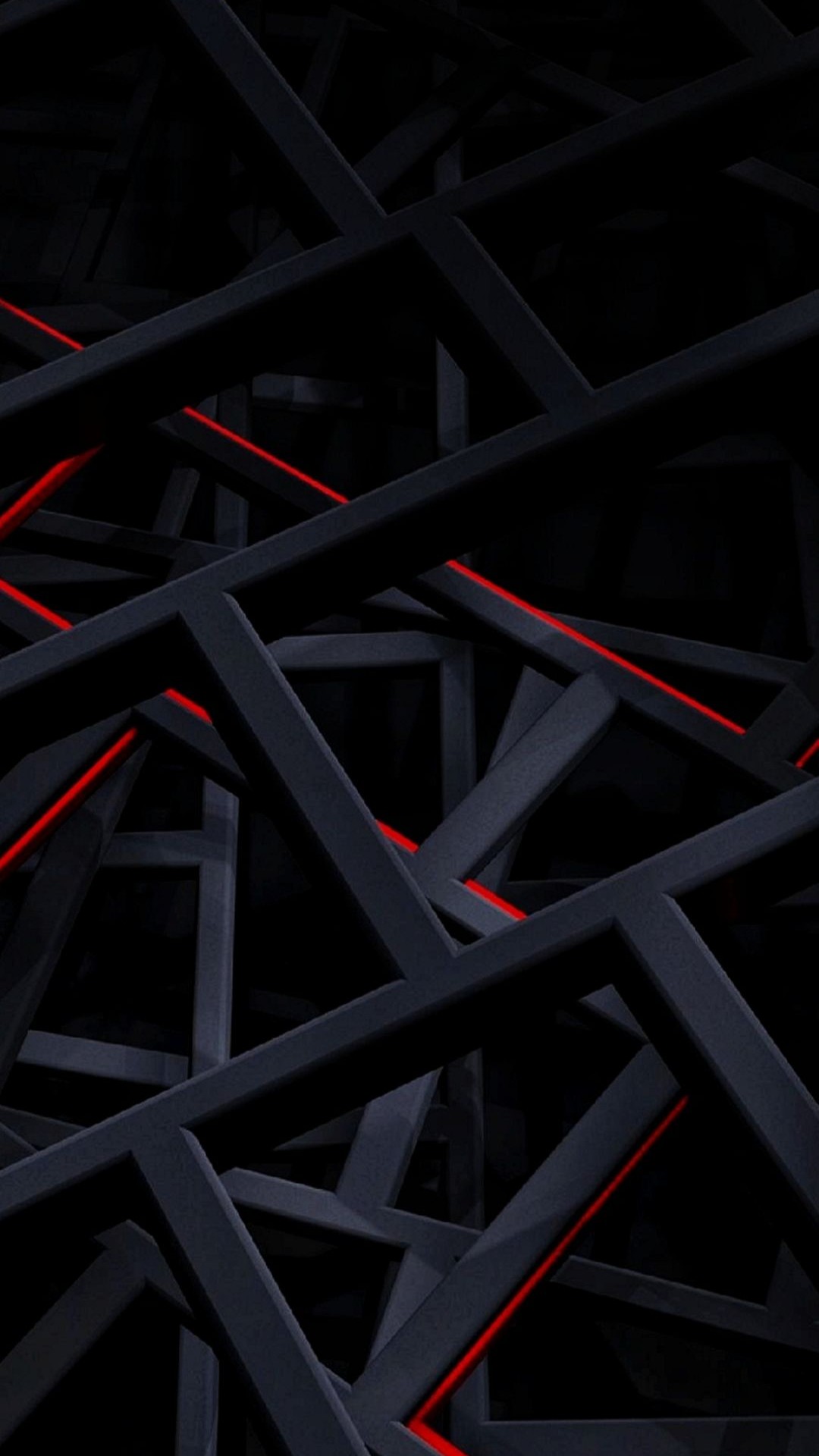 Black Abstract iPhone Wallpaper -Top