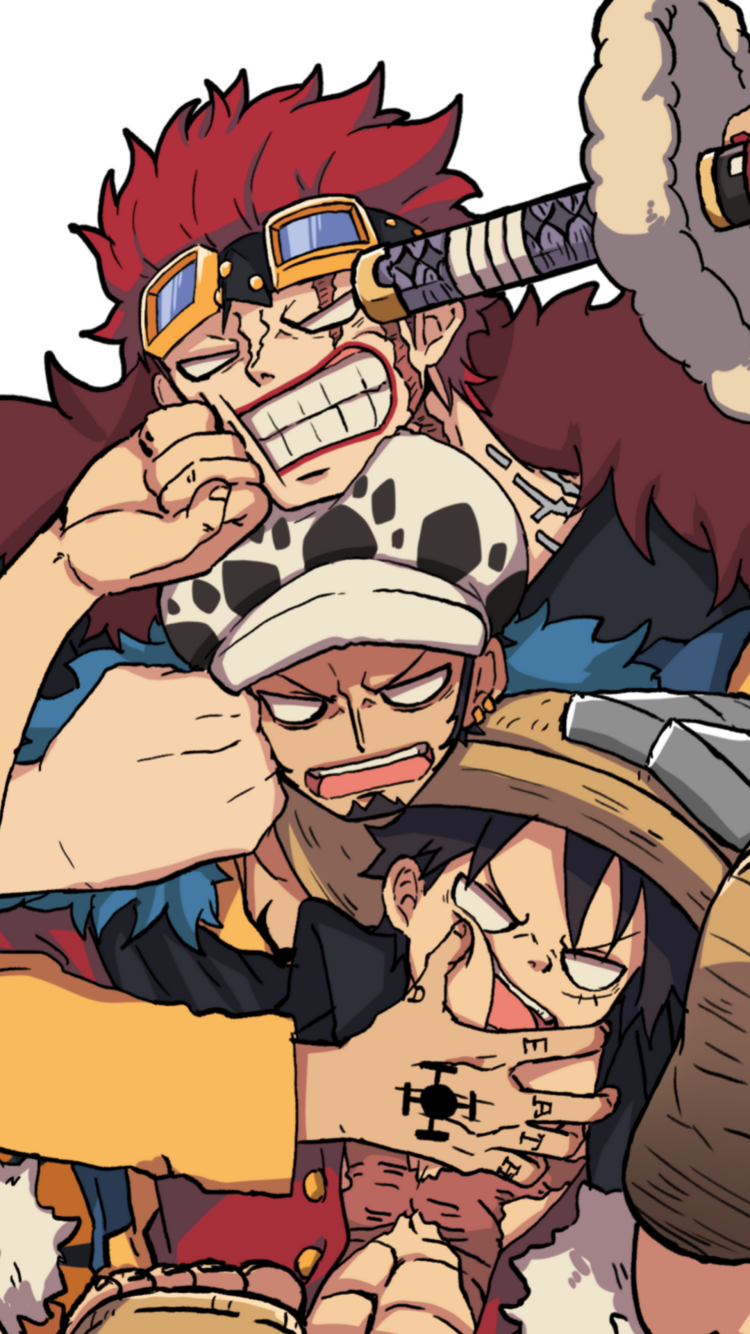 Download Eustass Kid Anime One Piece Phone Wallpaper