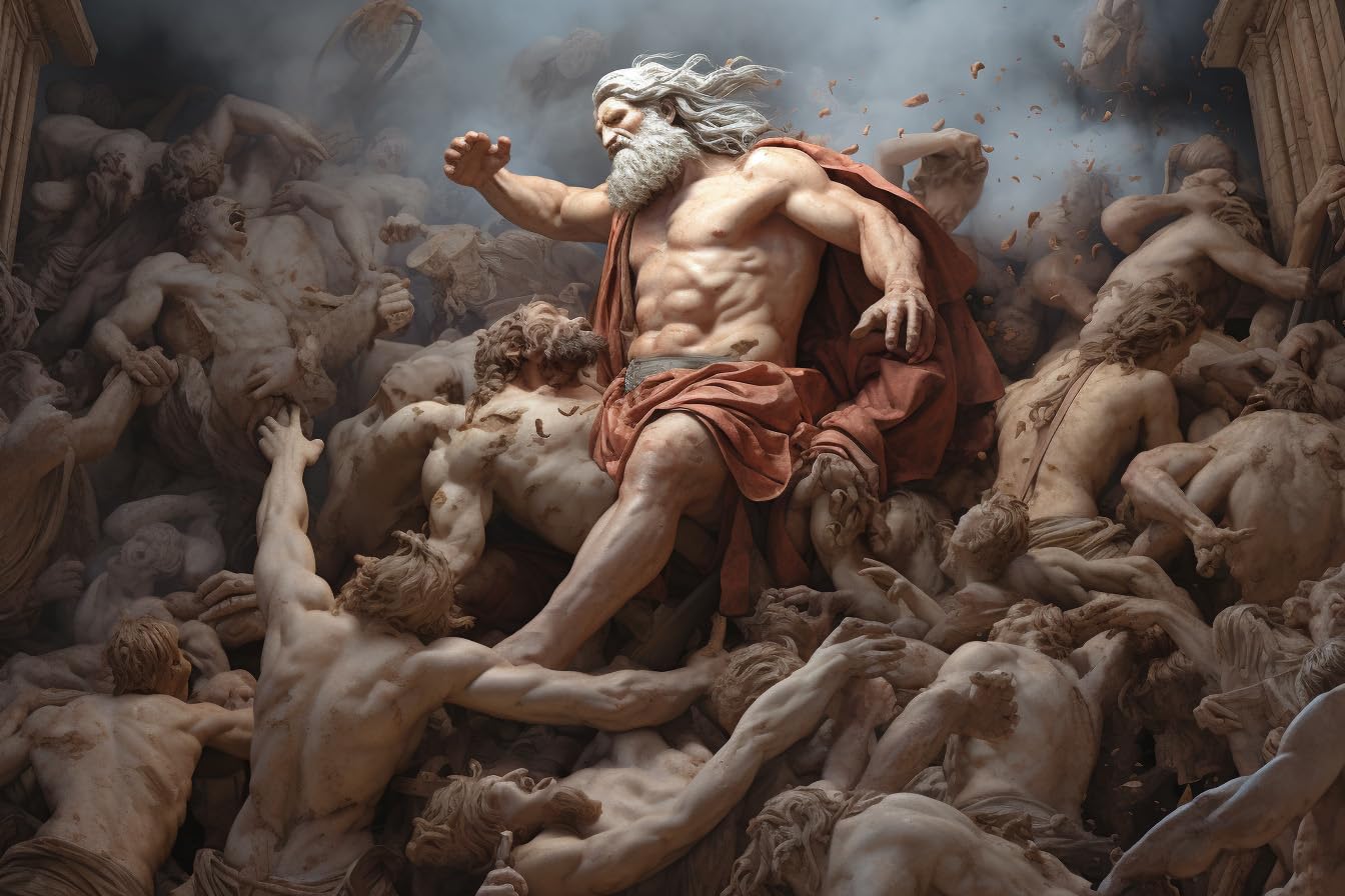 DEKOROS.COM Zeus at The Battle of