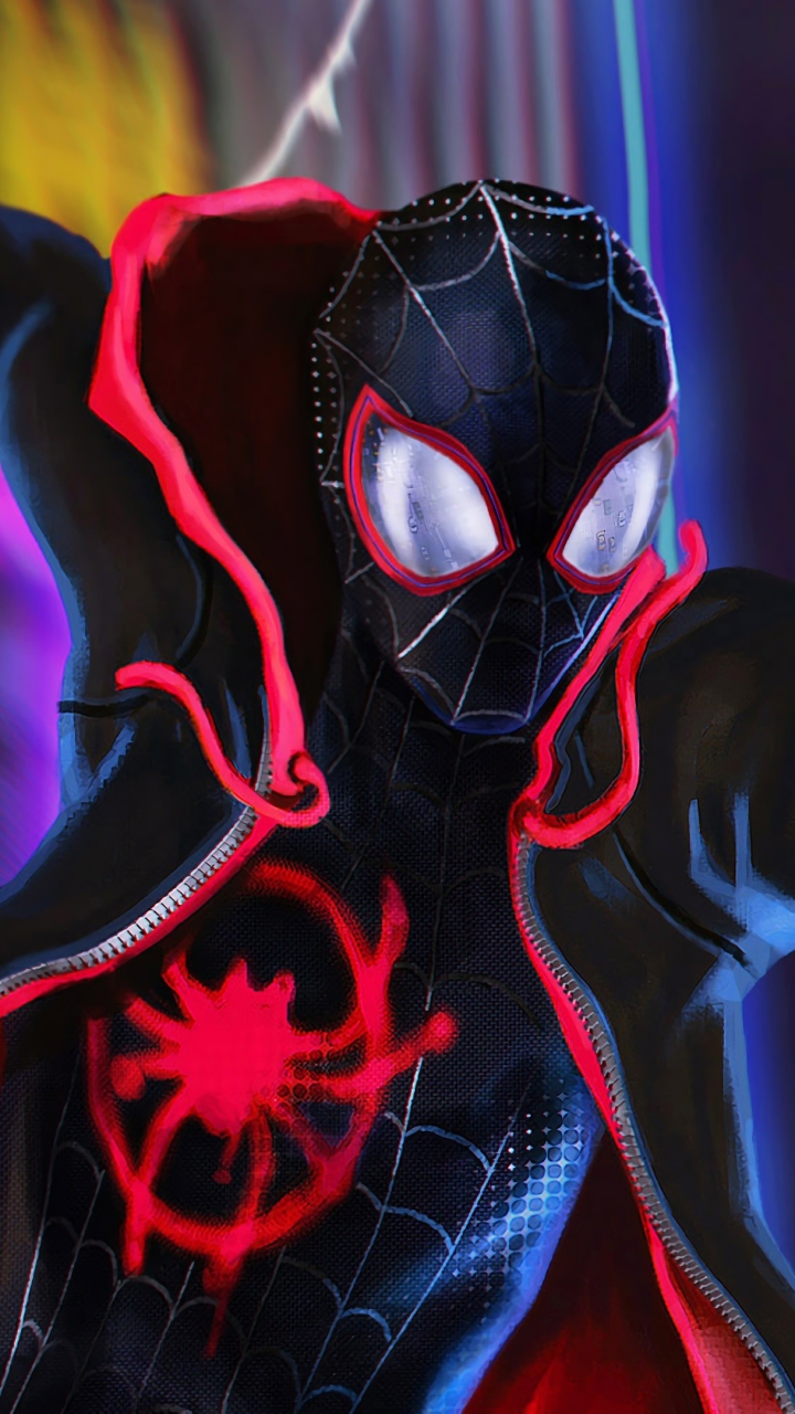Into The Spider Verse Phone Wallpaper