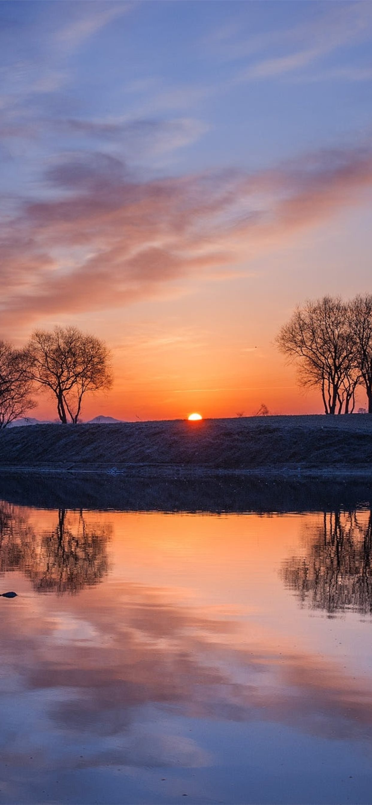 sky reflection sunlight nature iPhone X