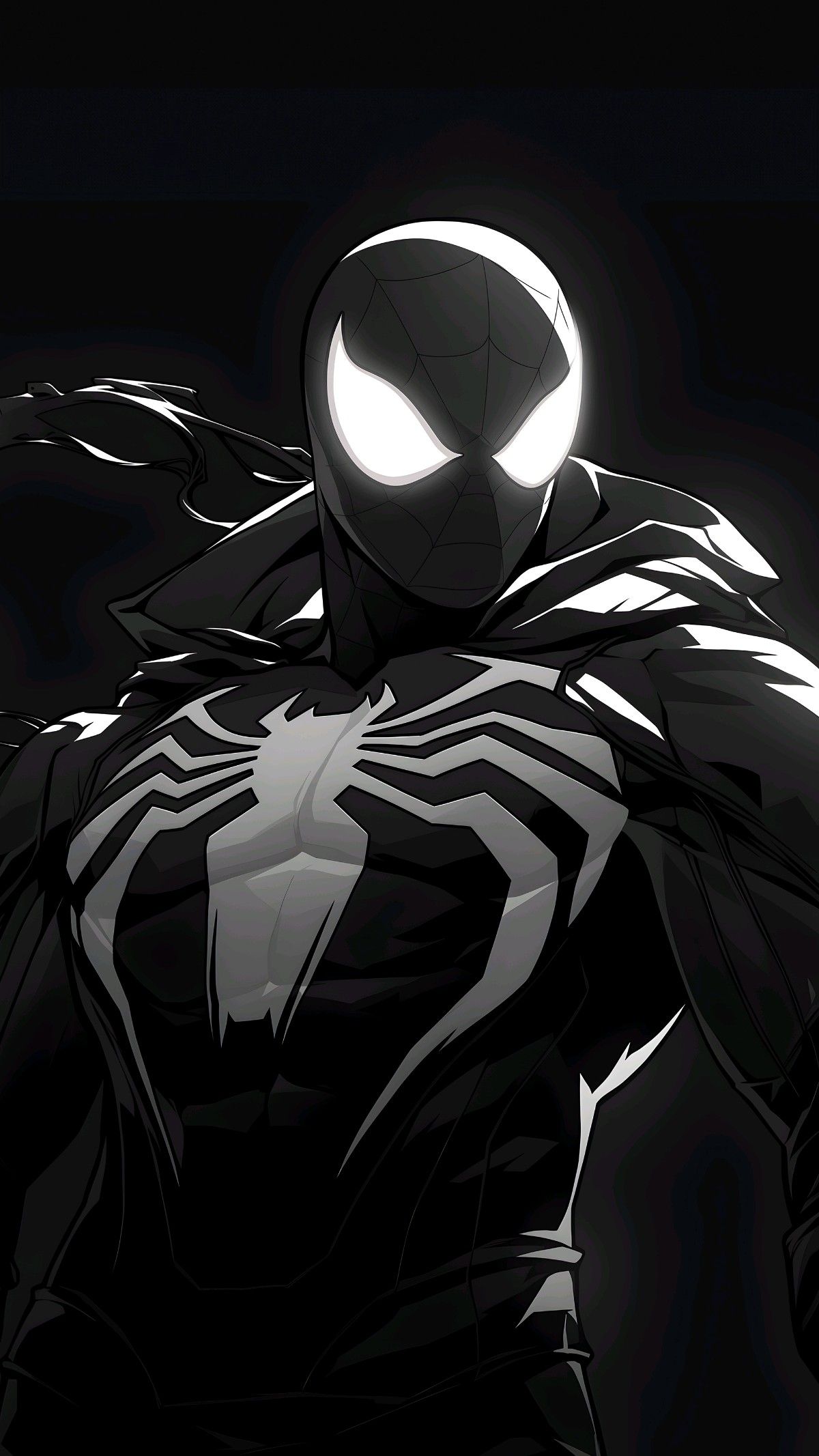 Black Spiderman Wallpaper 4K HD