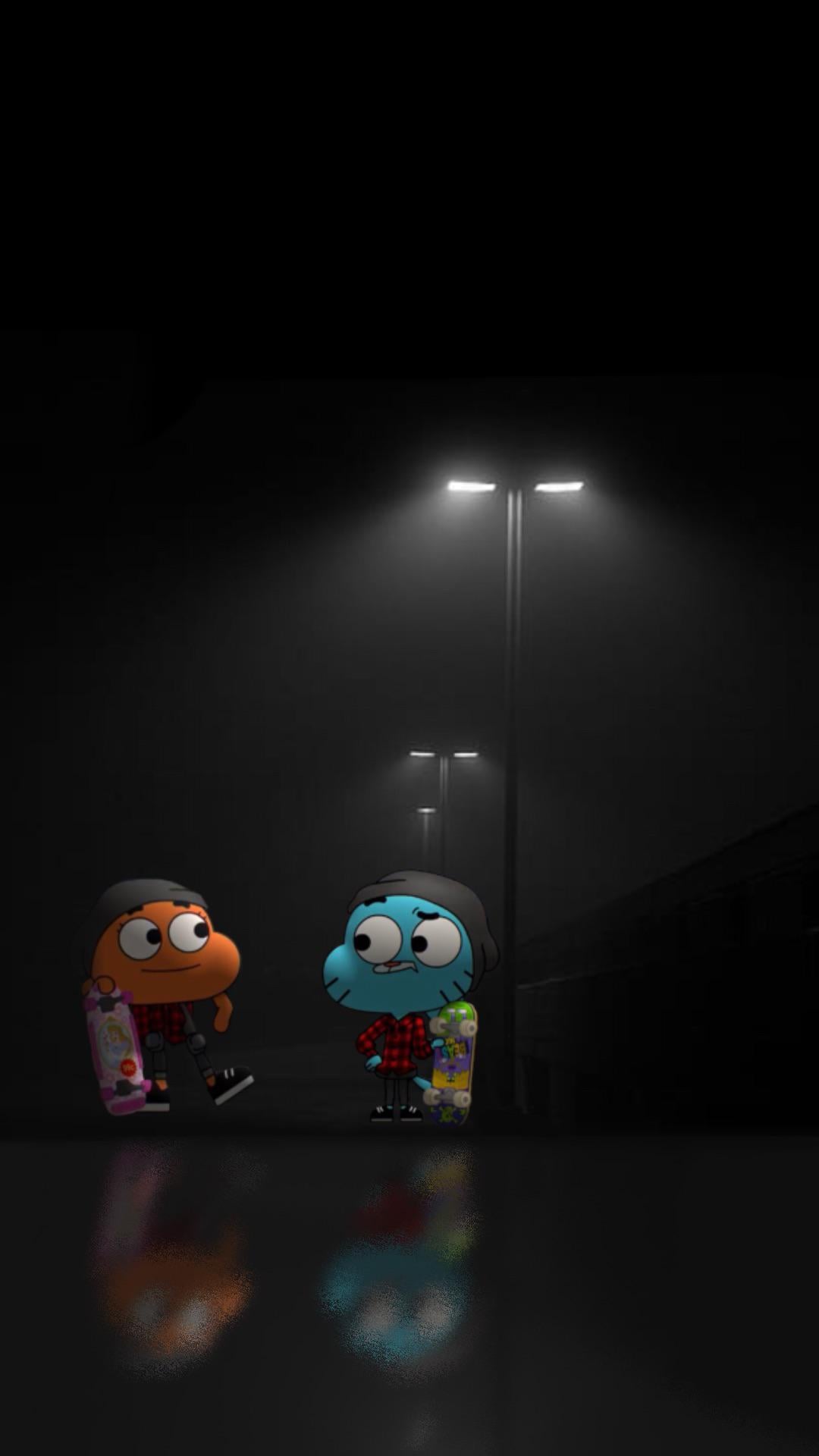 I made a gumball wallpaper :D