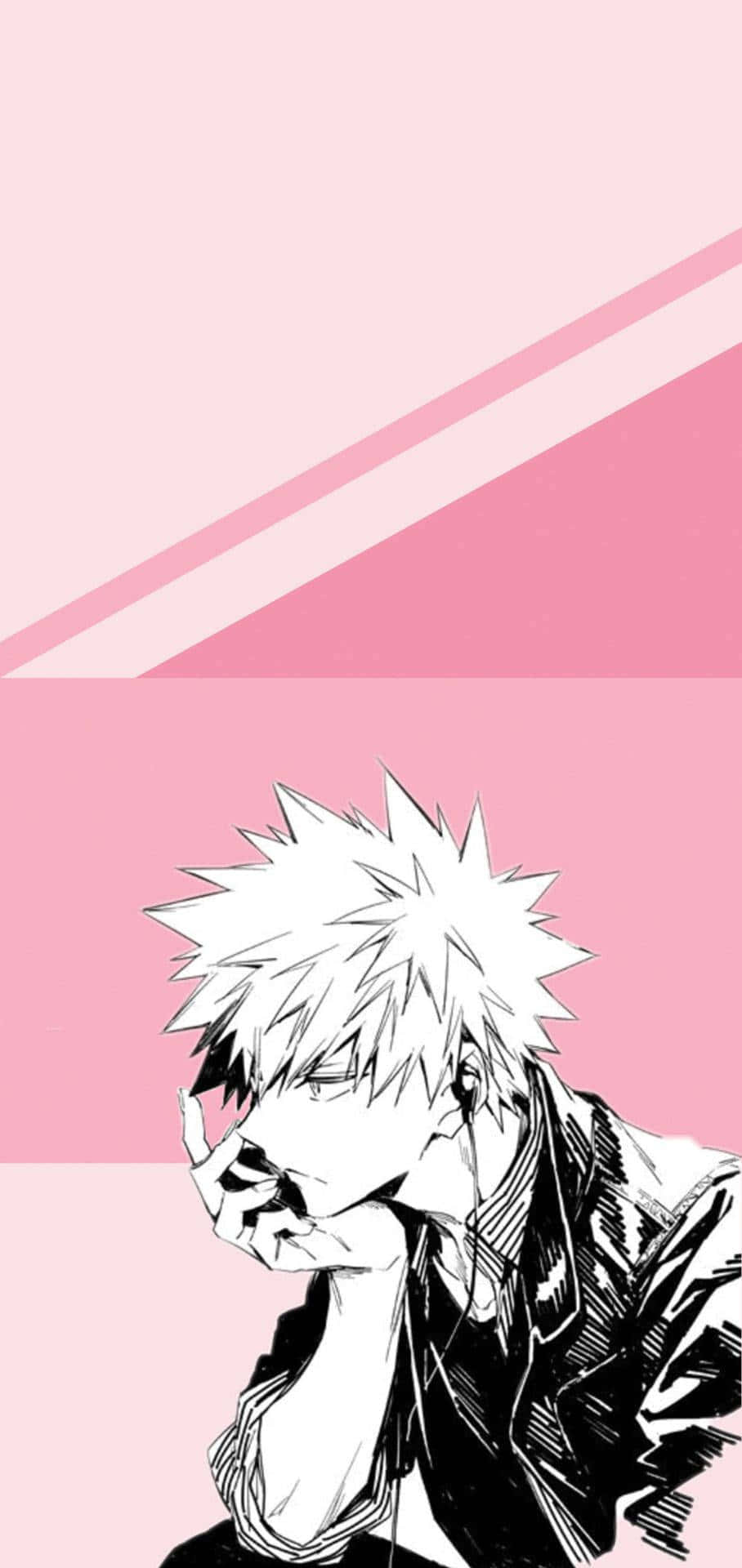 Bakugo Phone Wallpaper