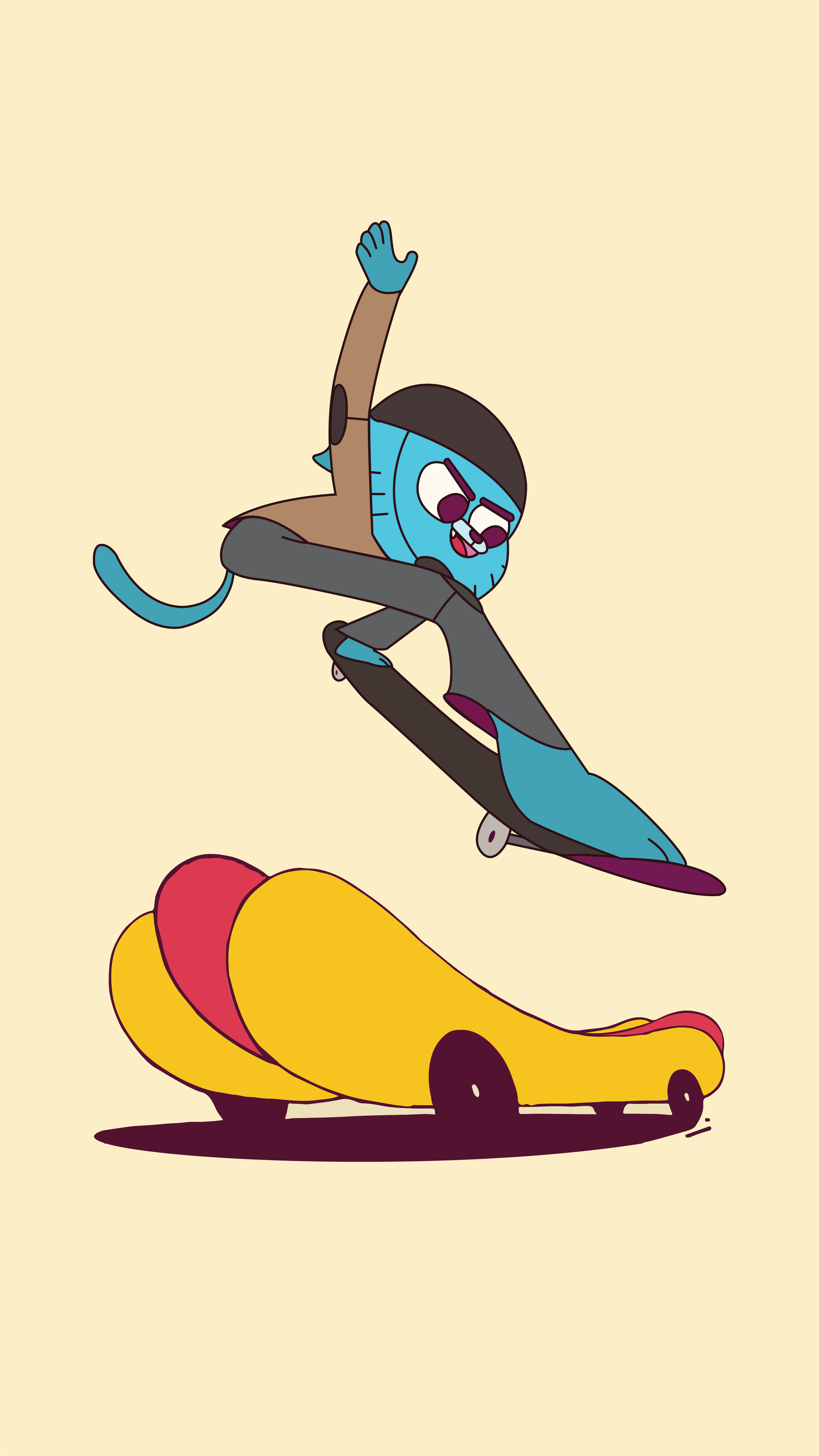 A few Gumball wallpaper I created