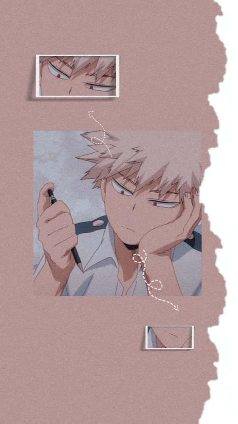 Bakugo Phone Wallpaper