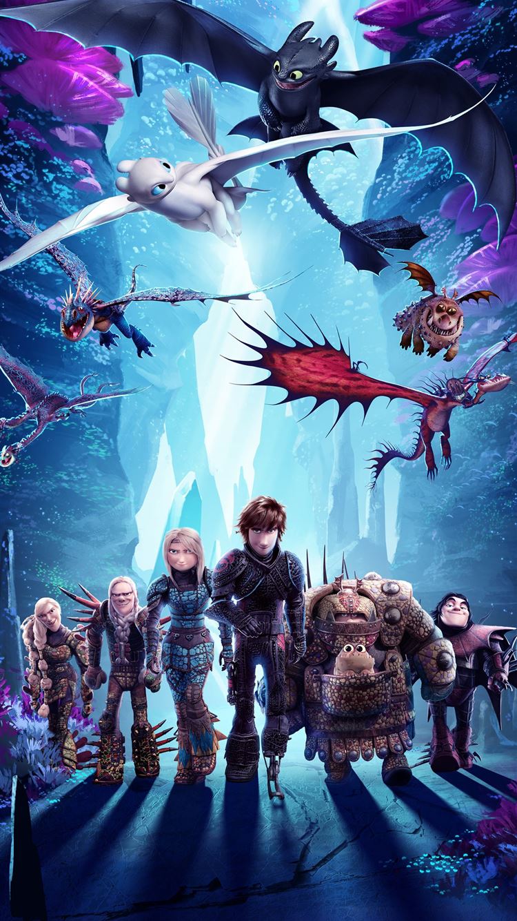 How To Train Your Dragon 3 Key Art 5k