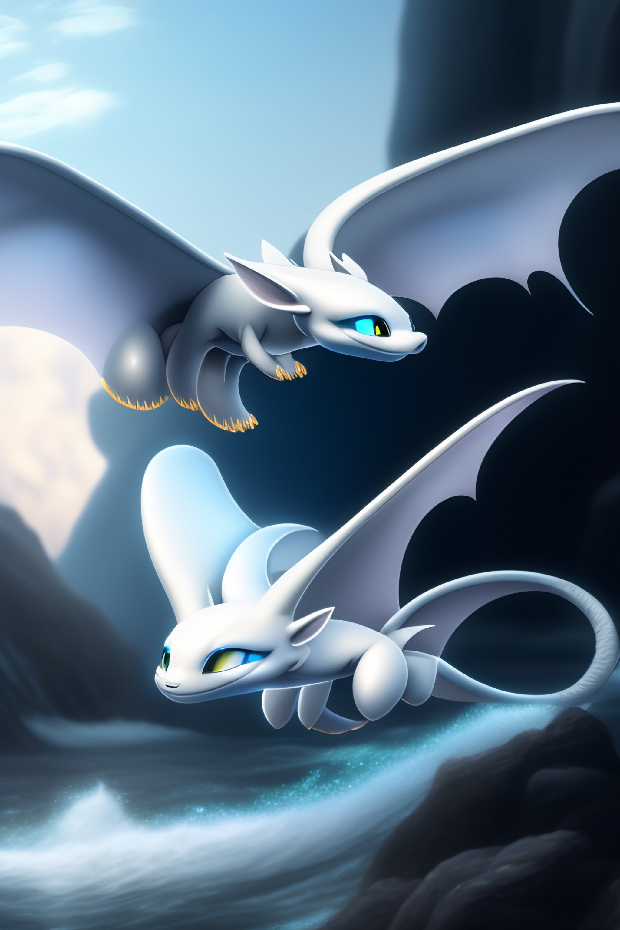 light fury flies around