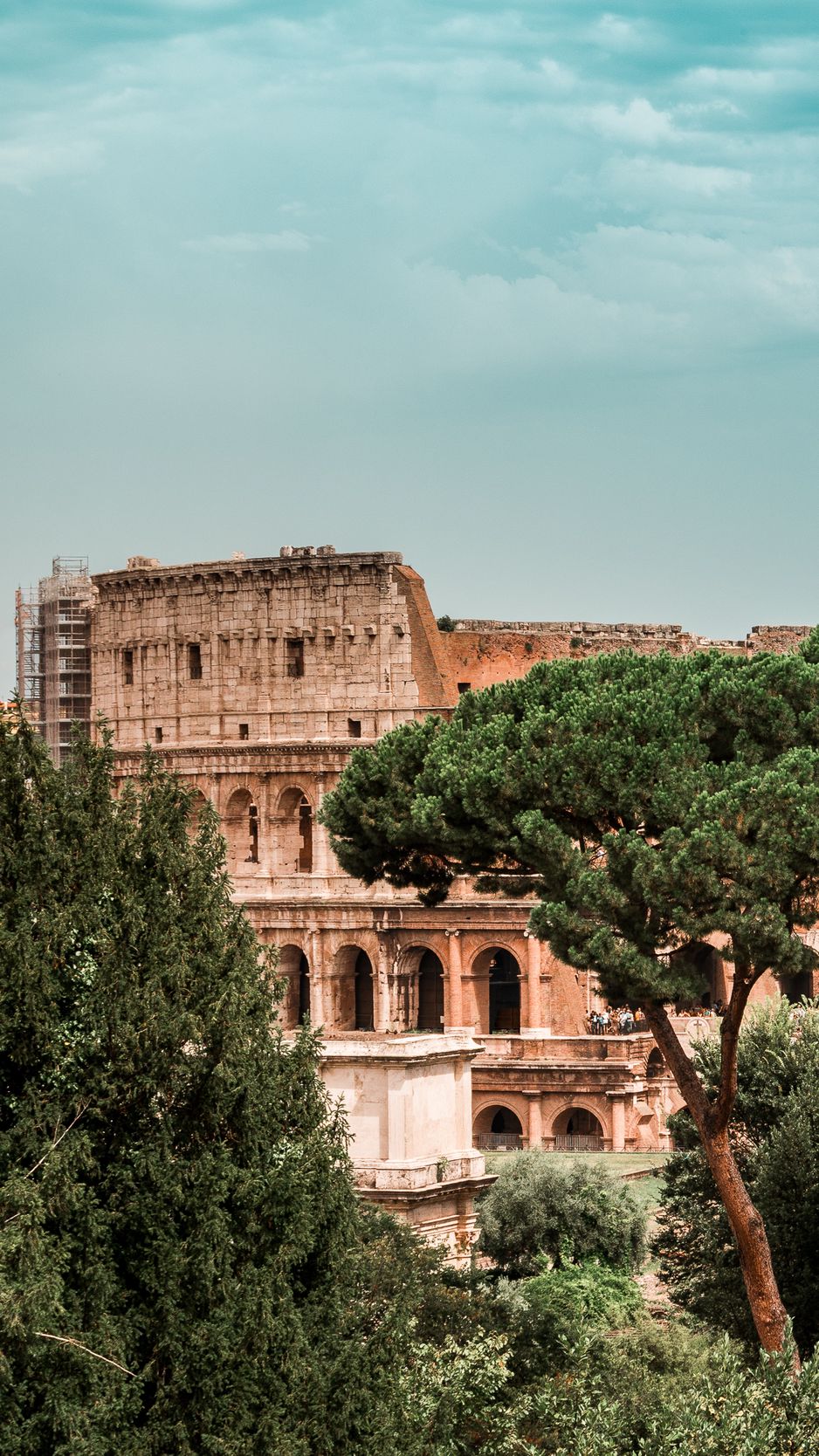 Download wallpaper 938x1668 colosseum