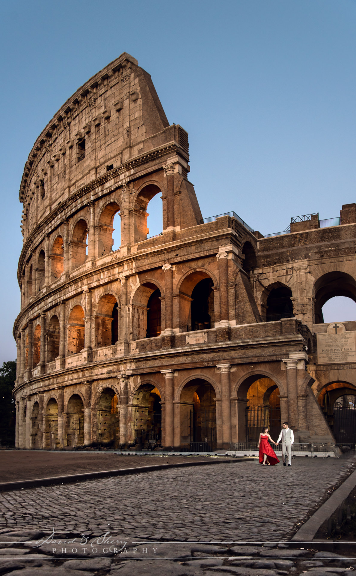 Rome Italy Pre Wedding Couplescape