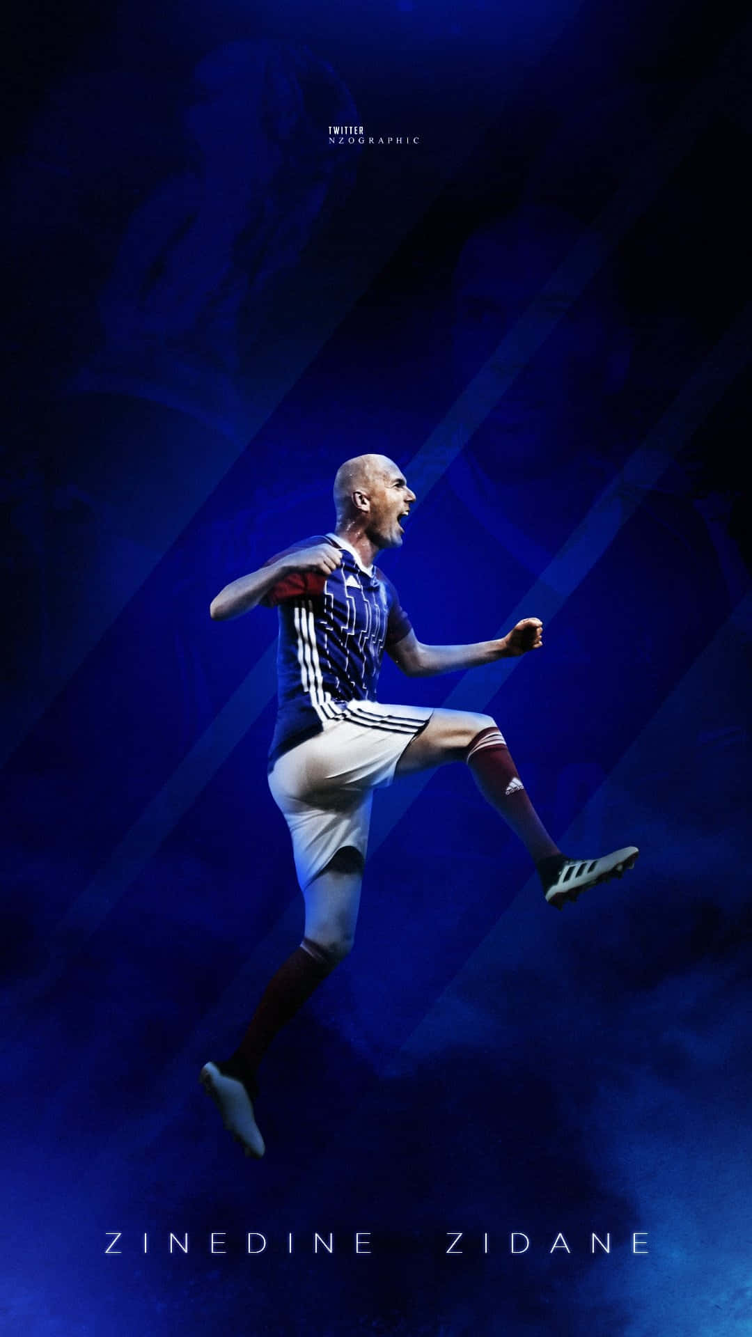 Download Zinedine Zidane Football