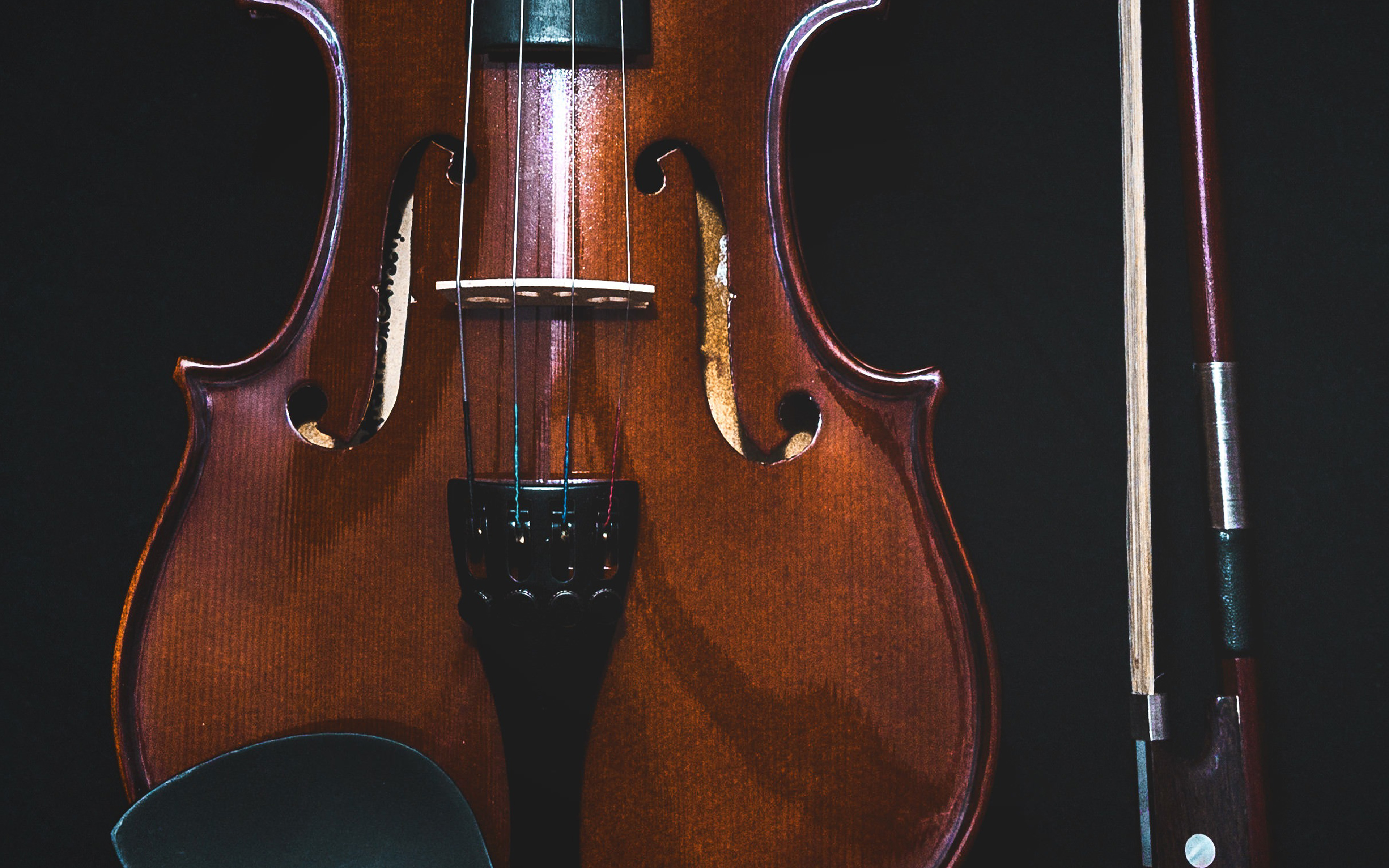 Violin Dark Instrument