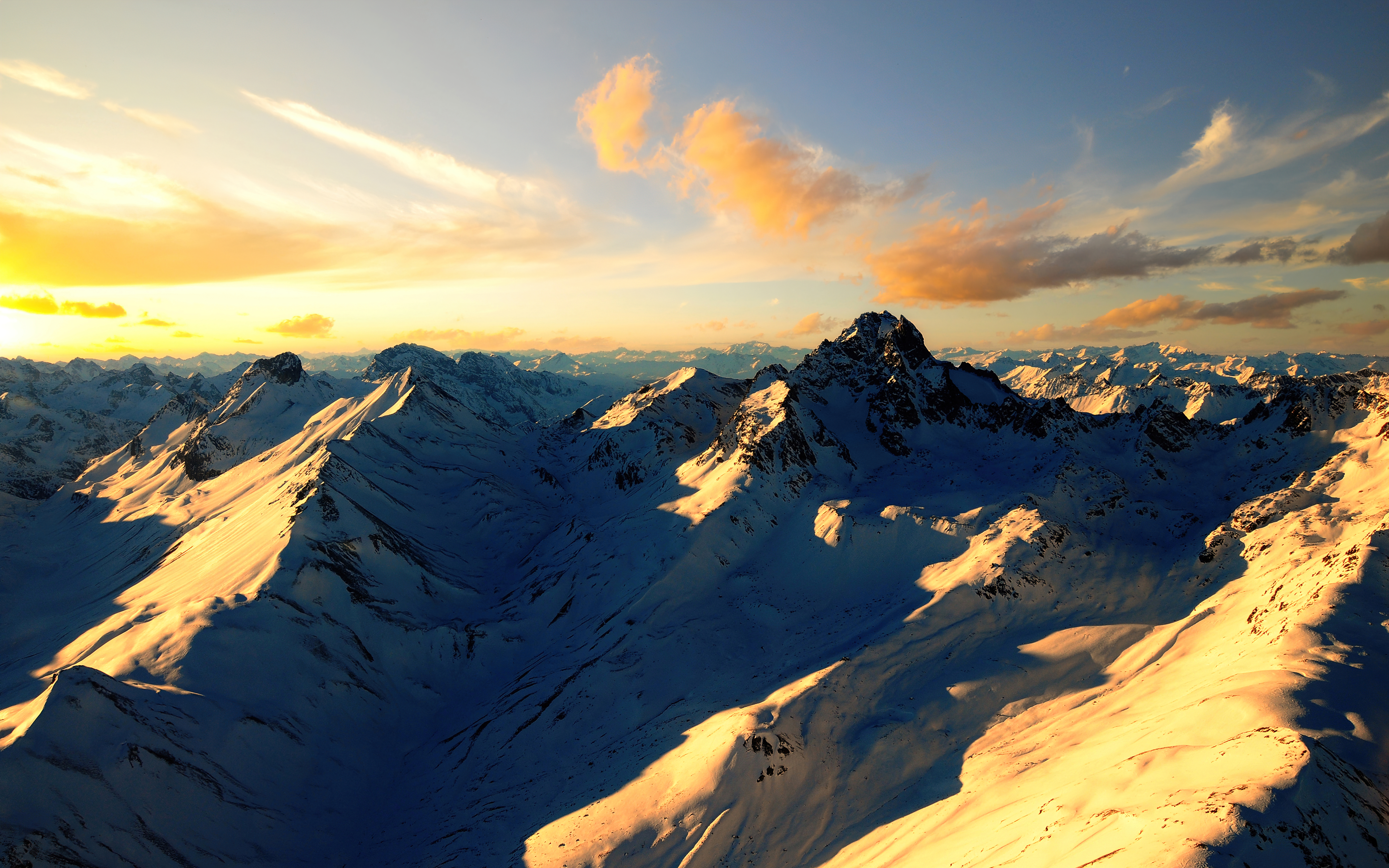 Swiss Alps Wallpaper 4K, Alps mountains