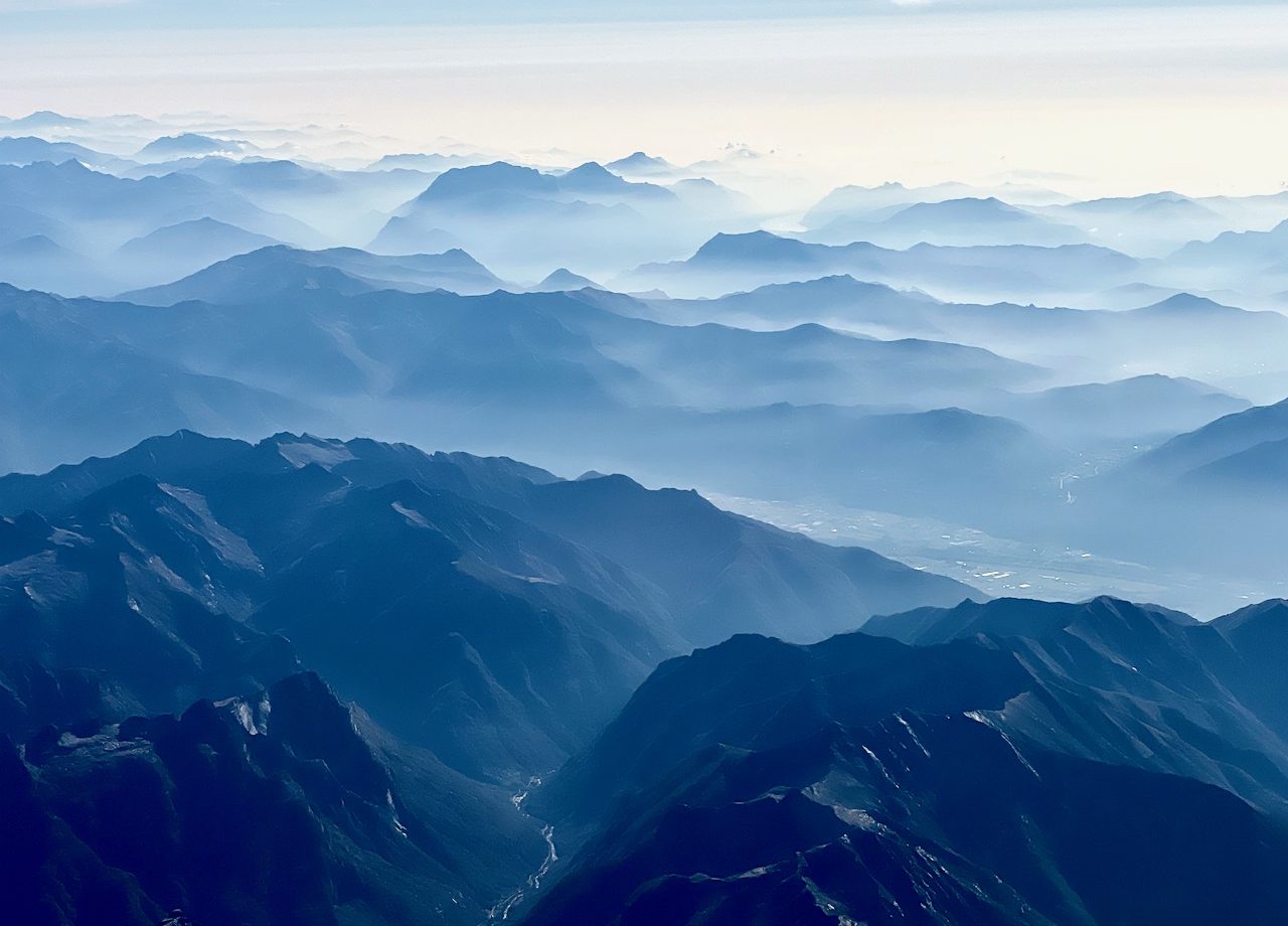 Swiss Alps and Lago Maggiore