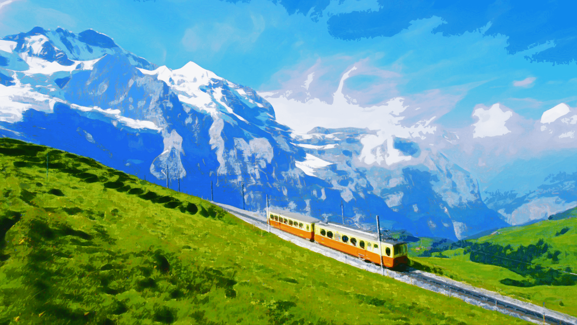 Swiss Alps [1920x1080]