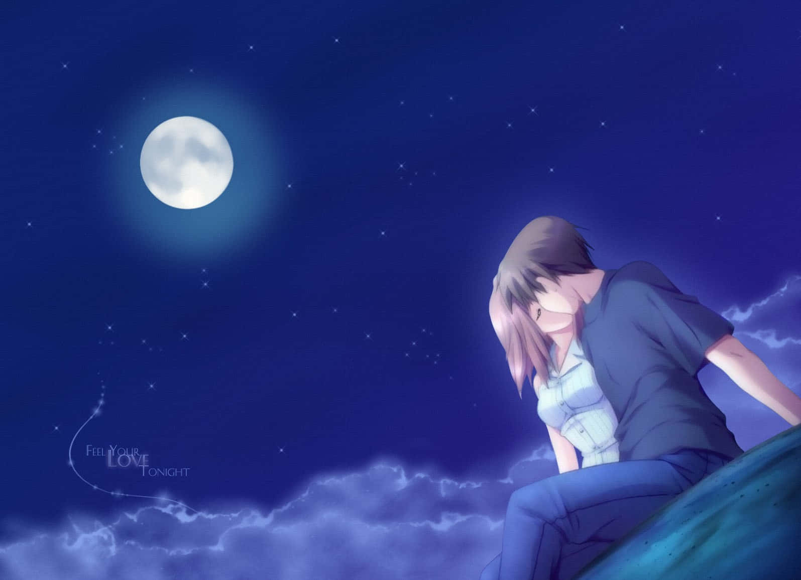 Download Romance Anime Couple Kissing