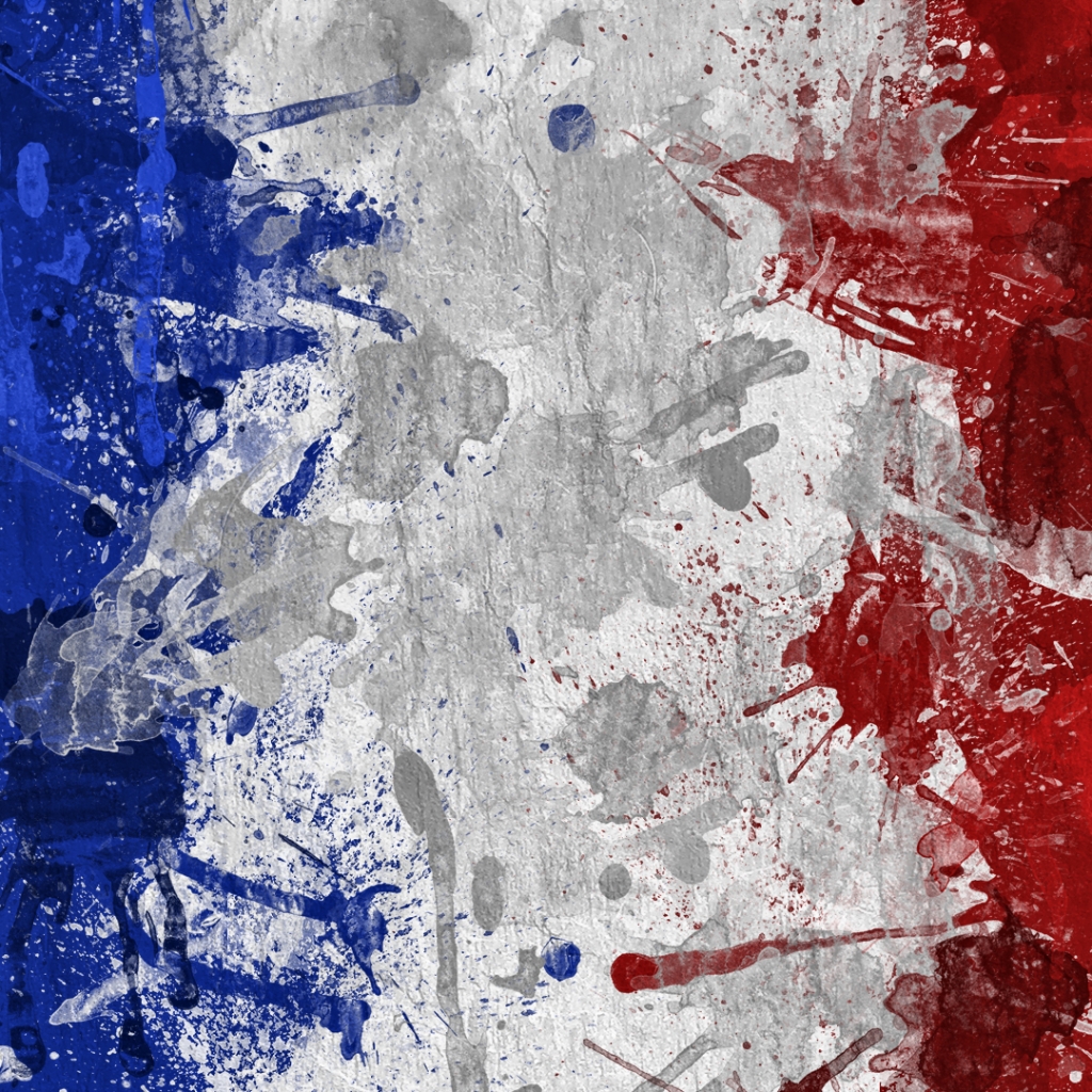 French Flag. iPad Wallpaper