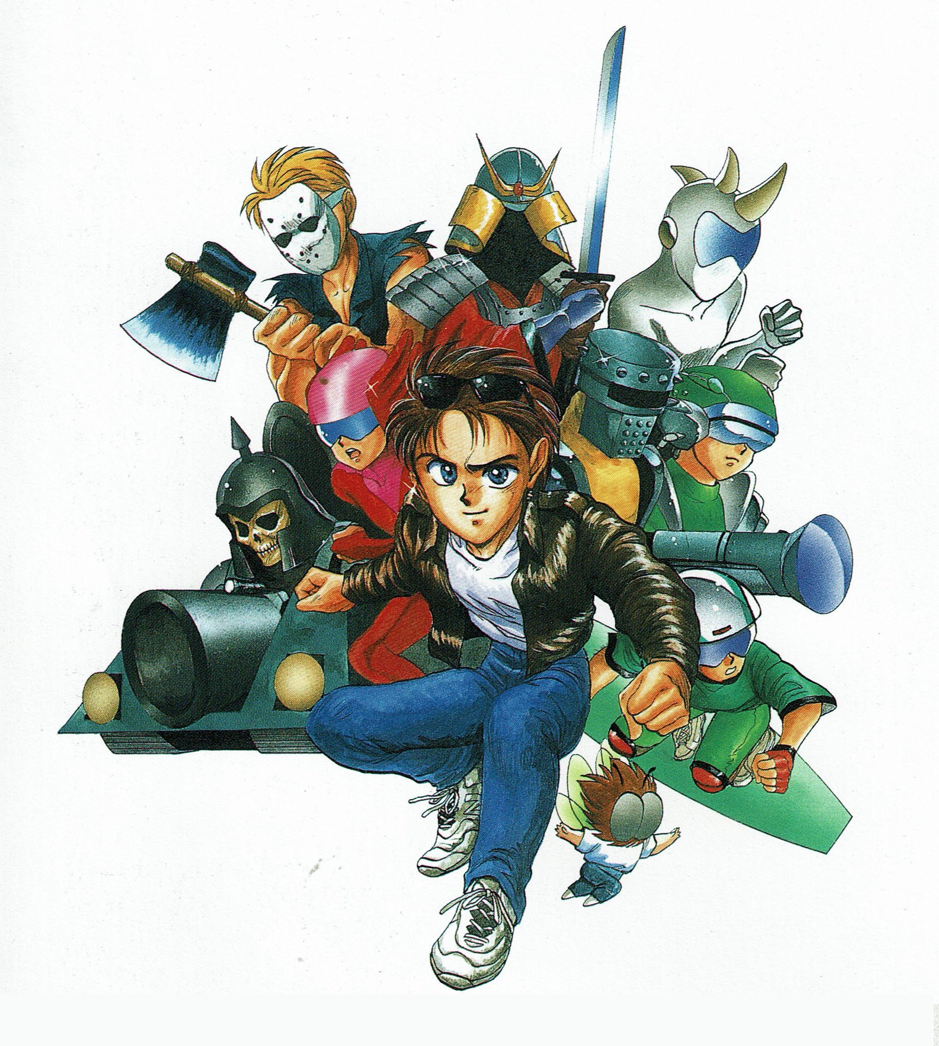 Kid Chameleon key visual