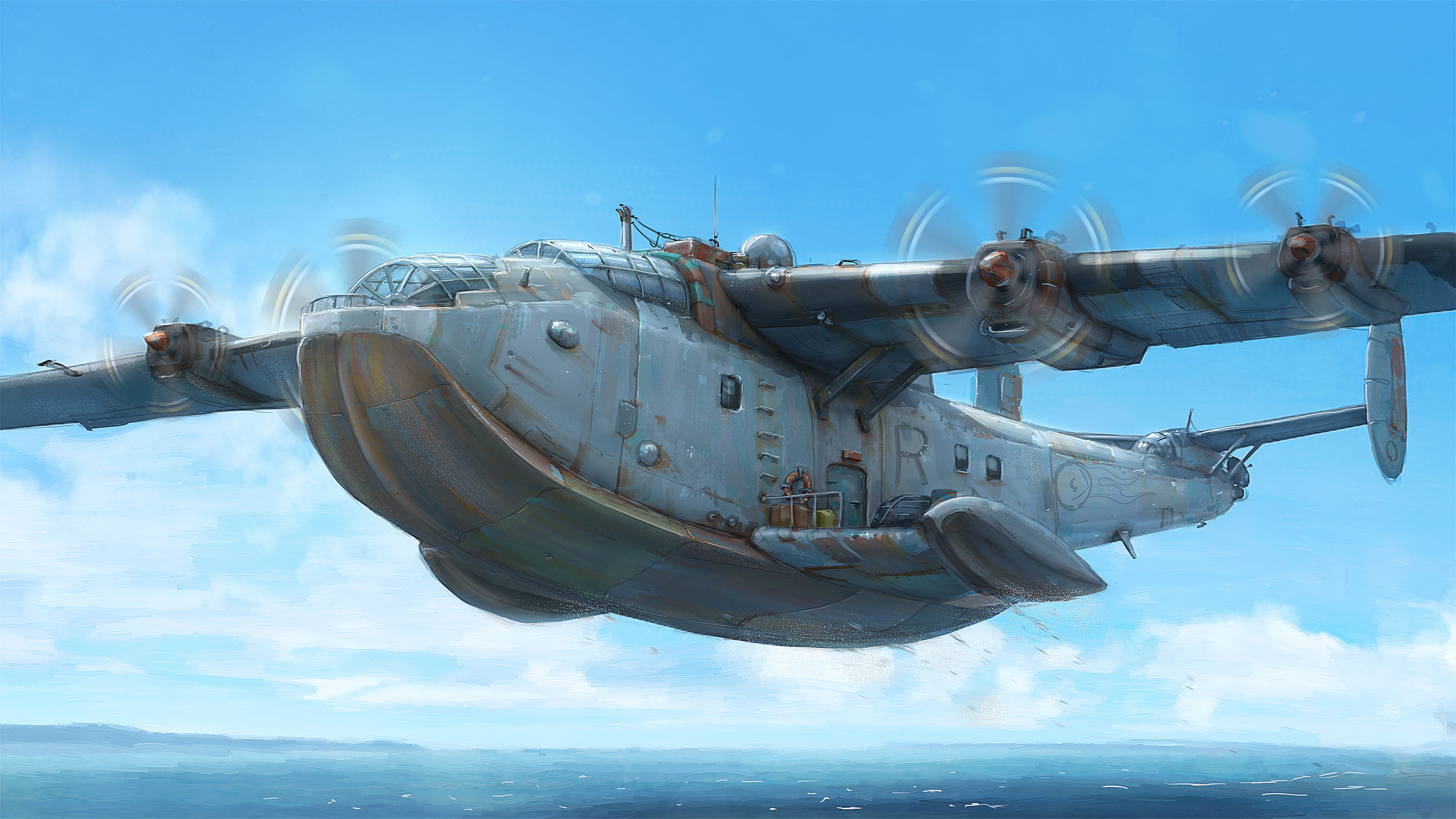 Download Sci Fi Aircraft HD Wallpaper