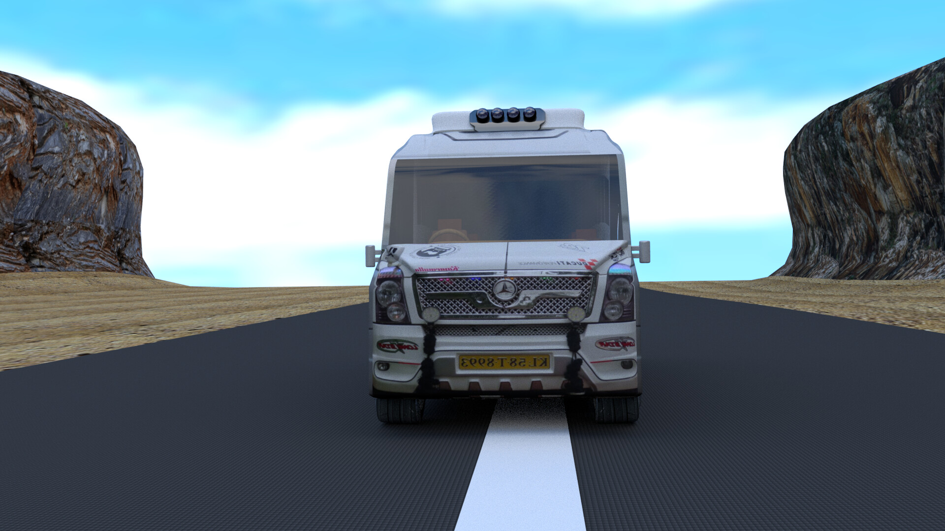 3D Modelling of Force traveller van