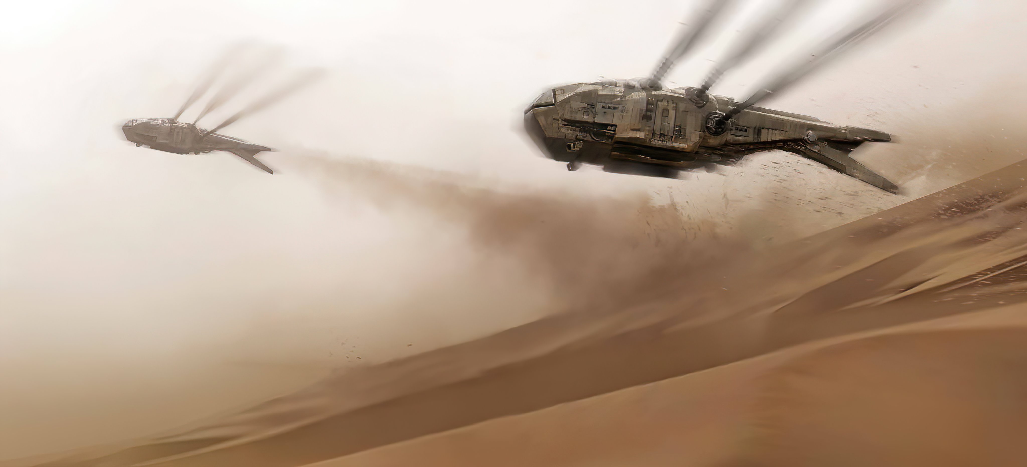 Dune Ornithopter concept art