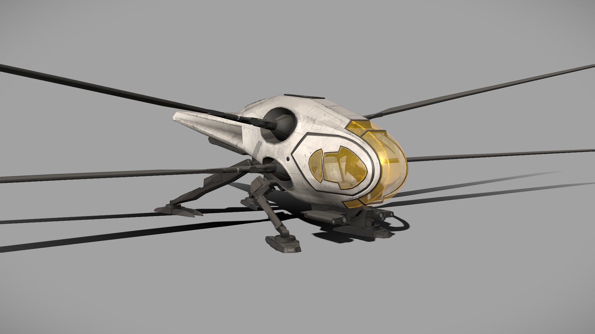 Ornithopter Dune model