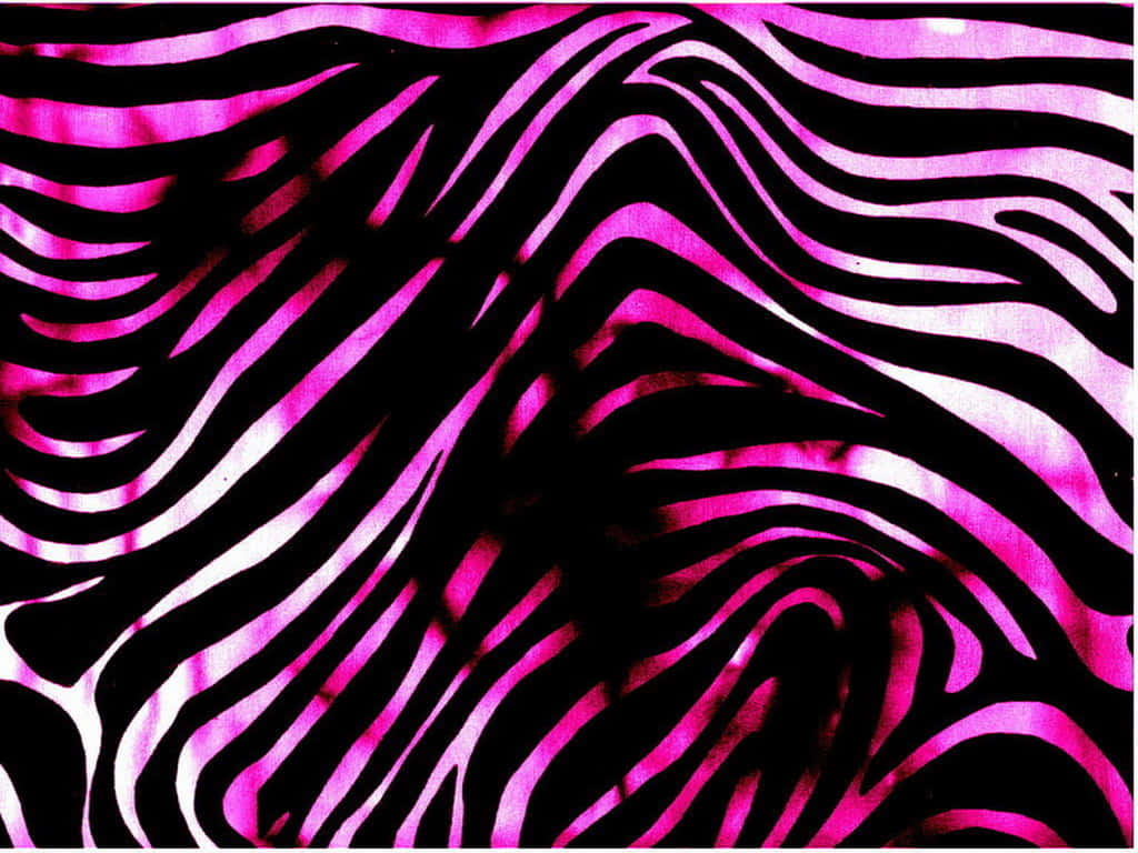 Pink Zebra Wallpaper
