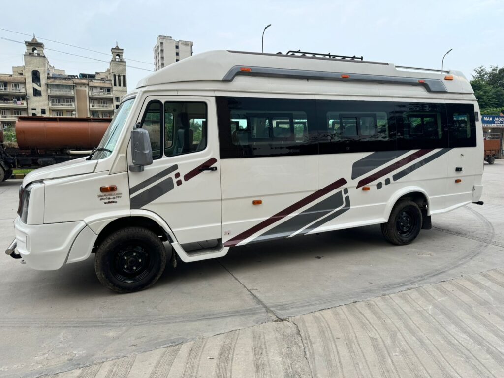 Book Tempo Traveller on rent in Delhi