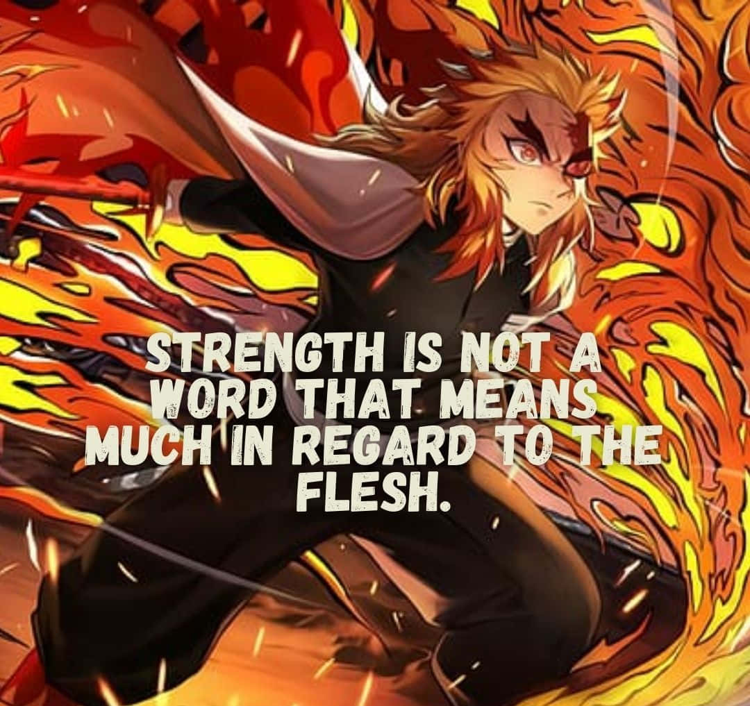Rengoku Quotes Wallpaper