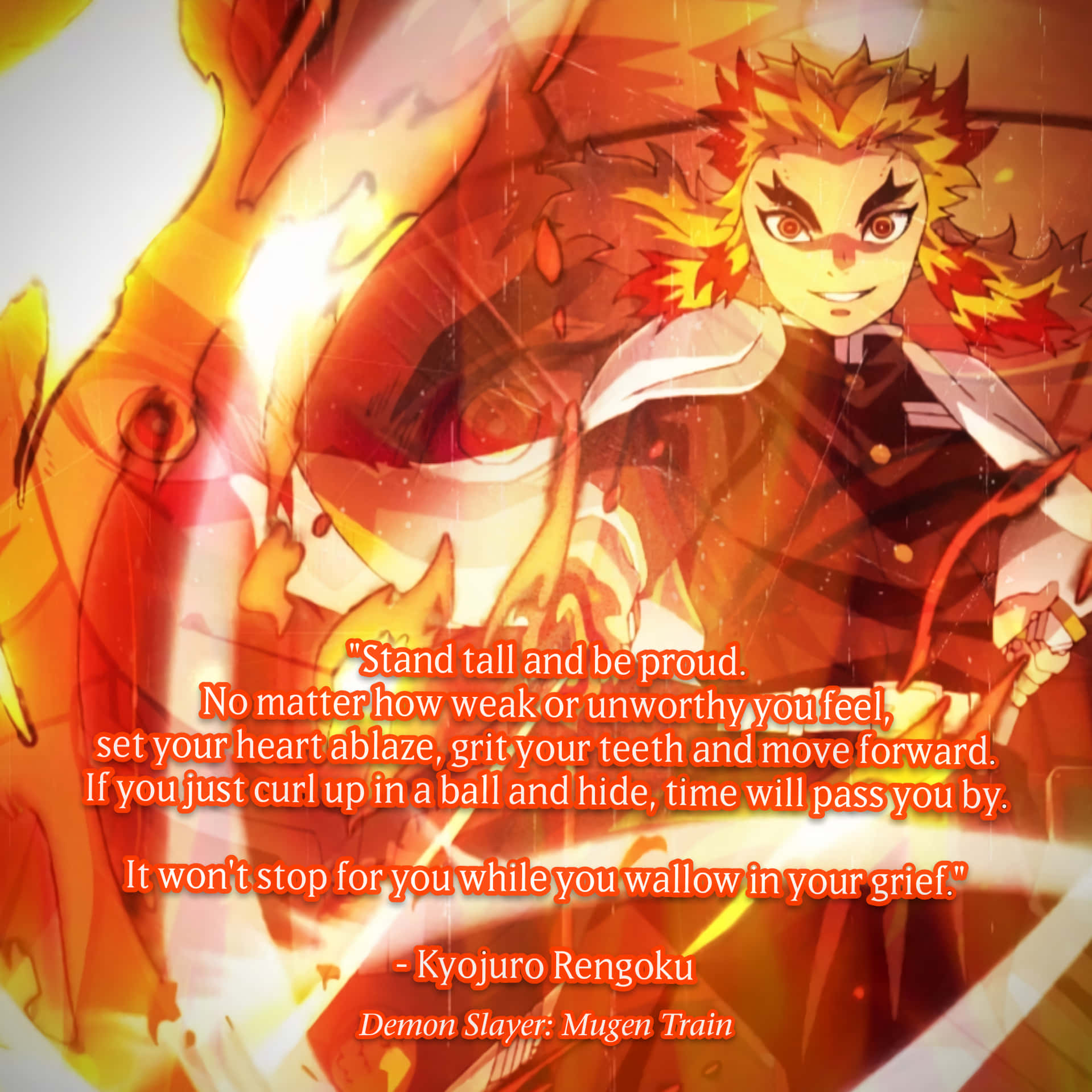 Rengoku Quotes Wallpaper