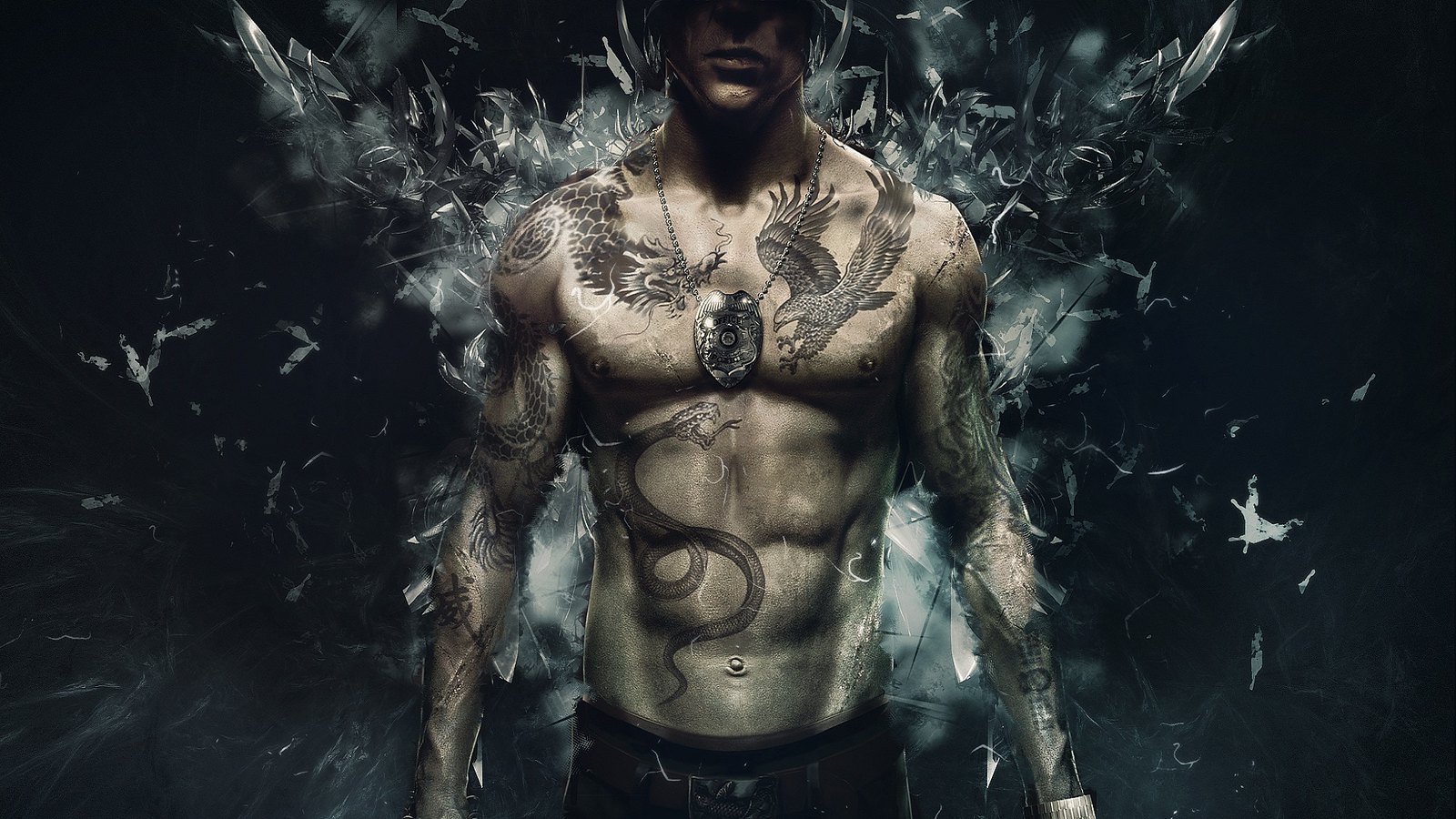 Tattoo 3D Boy Desktop HD Wallpaper