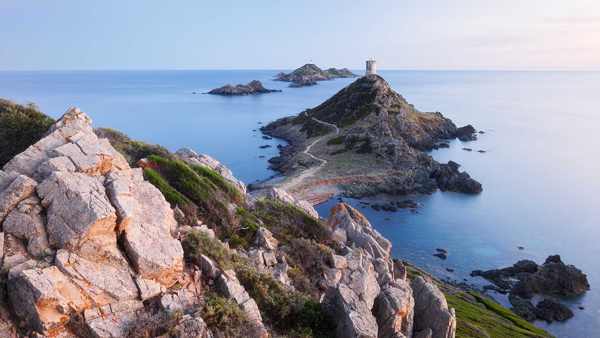 Genoese tower at Point de la Parata