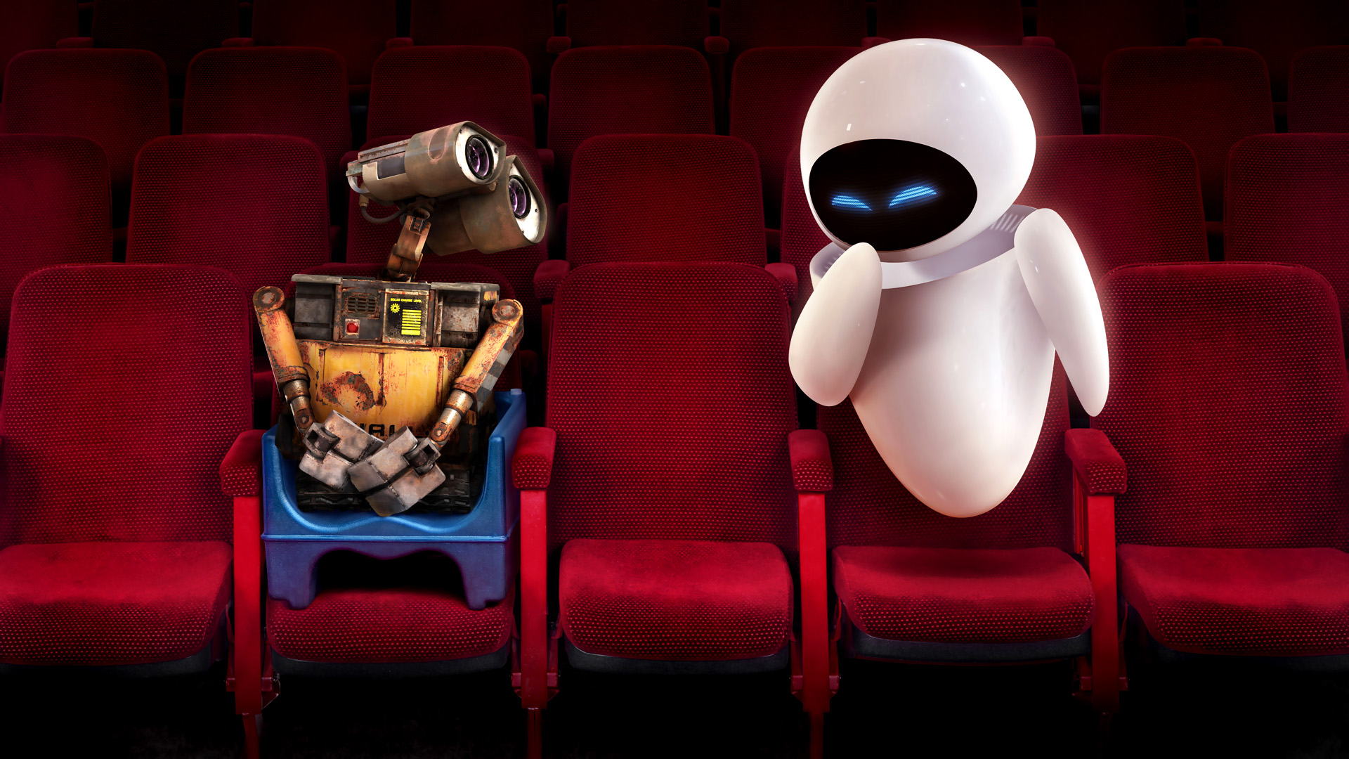 Wall·E & Eve Movie Magic HD Wallpaper