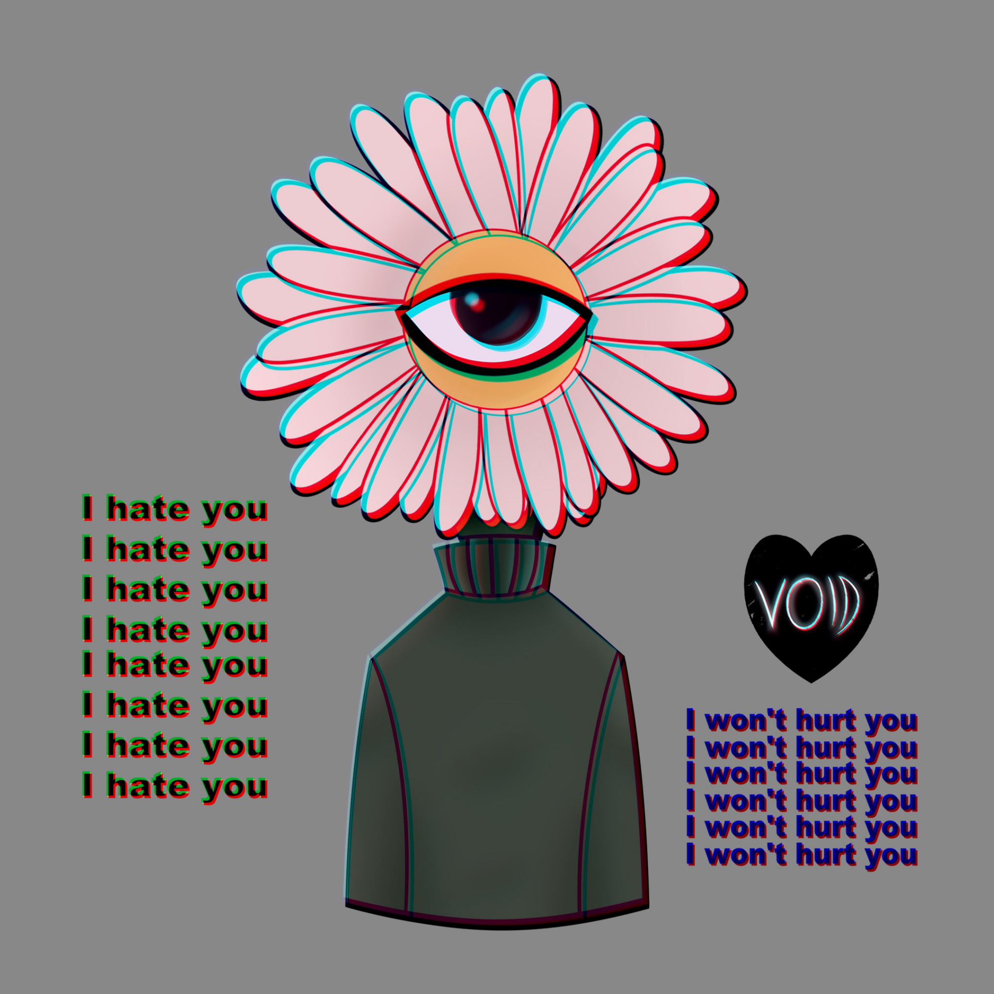 Wallpaper 4K, Weirdcore, Illustration