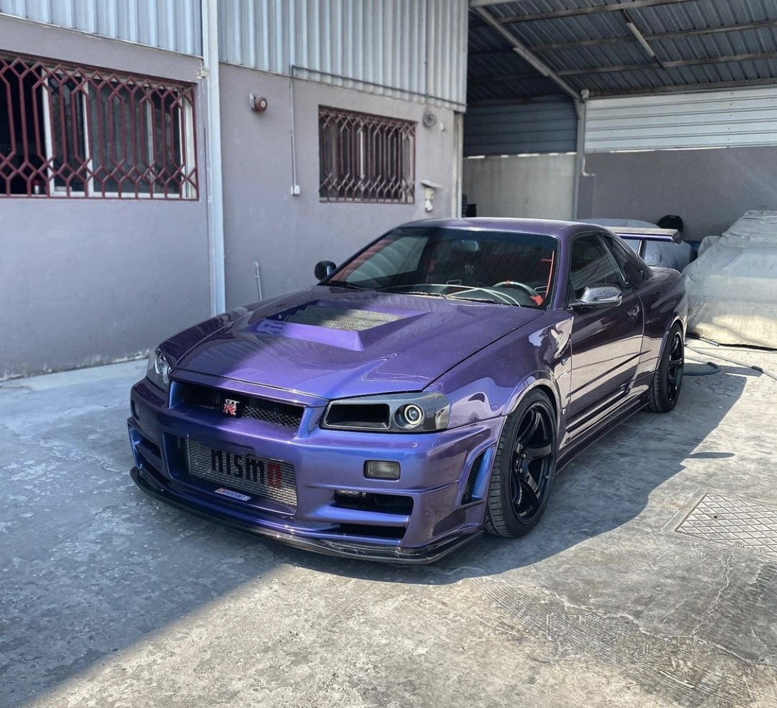 Image tagged with nissan, skyline, r34
