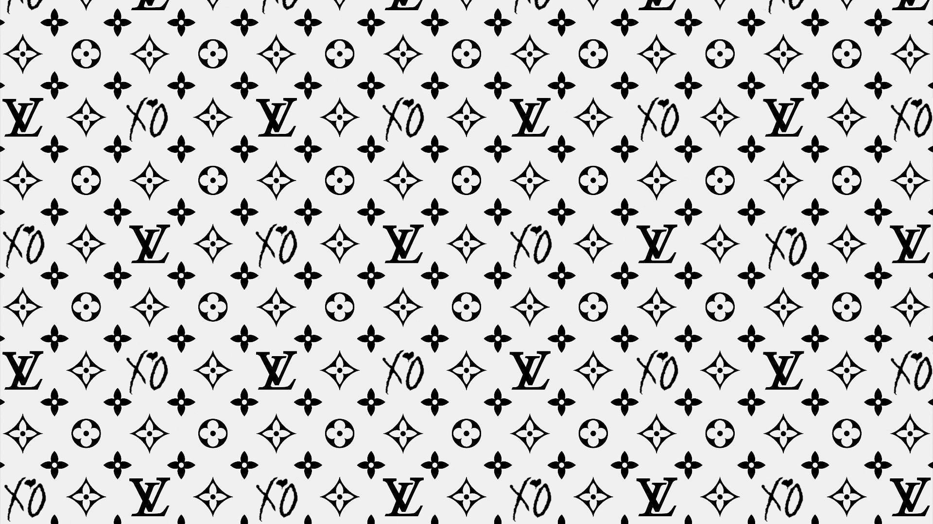 Louis Vuitton x XO laptop wallpaper